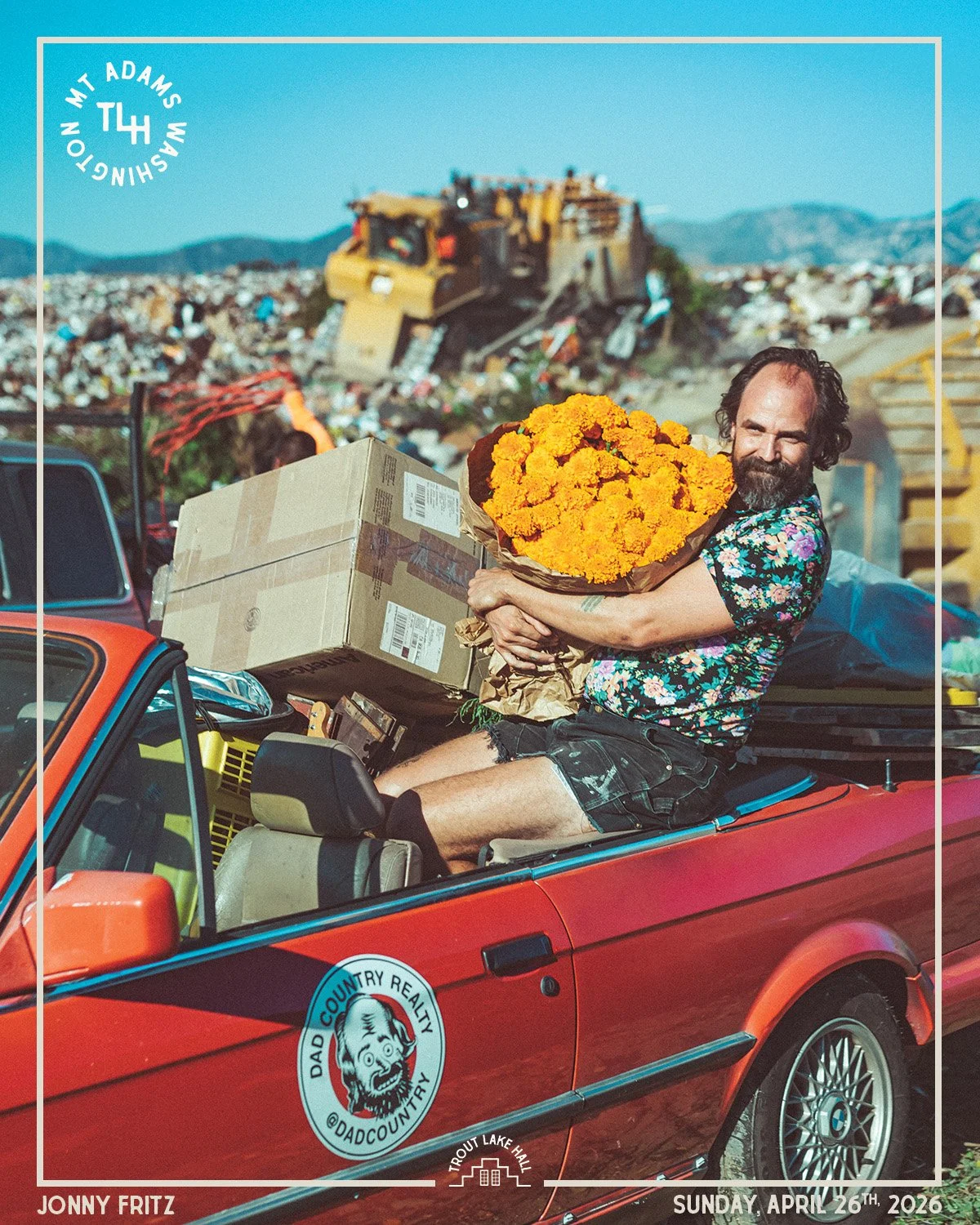 Jonny Fritz w/ Rodeo Wilson | Sunday, April 26th, 2026
On sale now at link in bio.

For fans of: Guy Clark, Jackson Brown, Alabama Shakes, John Hartford, Roger Miller, and Billy Joe Shaver

#TroutLakeHall #GoodTimes #JonnyFritz #LiveMusic #DadCountry