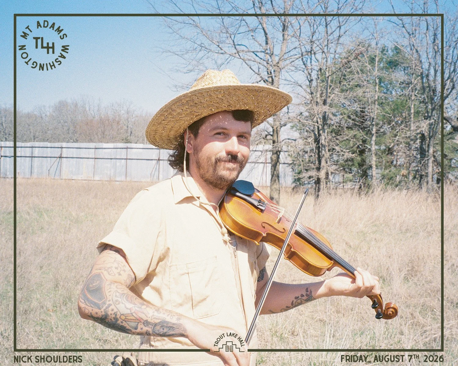 More tickets released for Nick Shoulders, Friday, August 7th at Trout Lake Hall!

#TroutLakeHall #GoodTimes #NickShoulders #LiveAnalog #LiveMusic