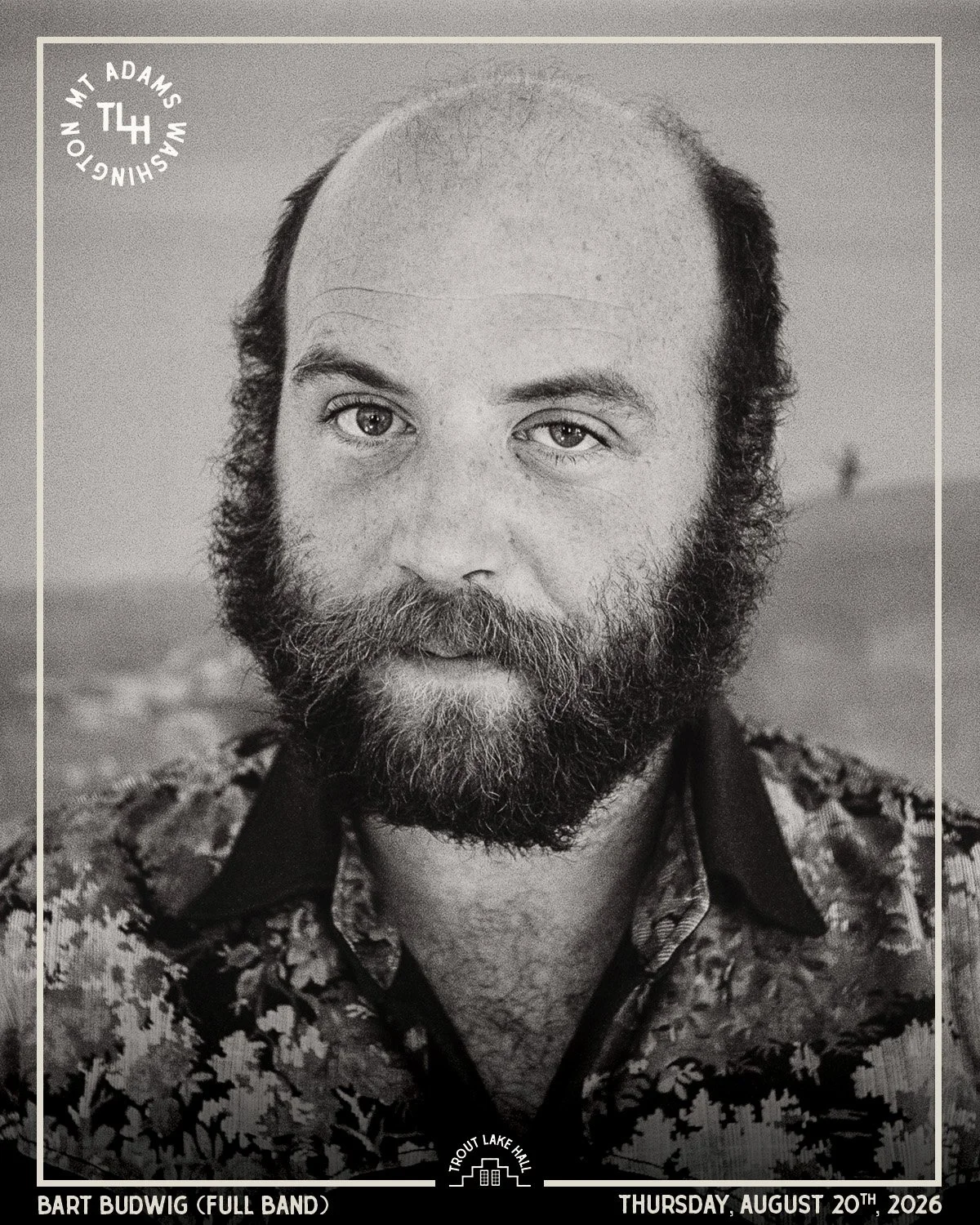 Bart Budwig (full band) / Bryan John Appleby

Cosmic country, soul vocals, jazz-leaning melodies, and songs that stretch out under wide skies.

Bart Budwig brings his full band to the Hall for a night of rugged folk rock and cosmic country with trump