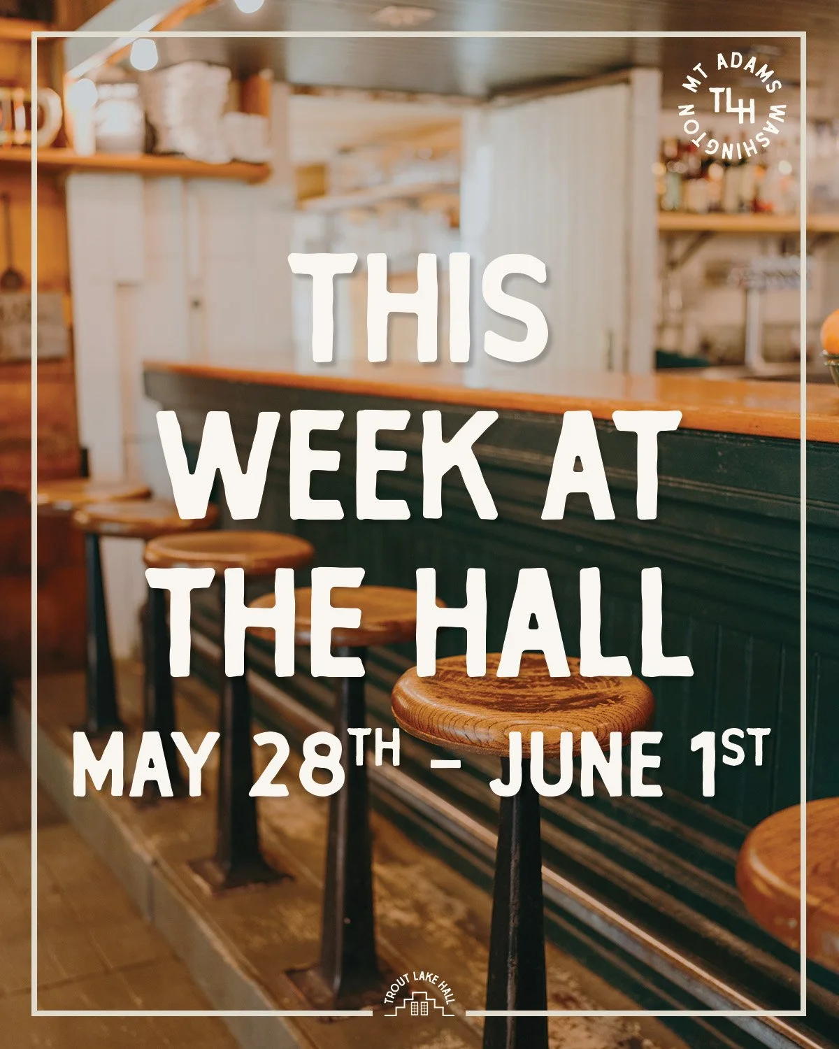 This Week at The Hall | May 28th &ndash; June 1st

Thursday, May 28 &ndash; FREE! Trivia Night: Music Theme
6pm&ndash;8pm &middot; All Ages &middot; FREE
Hosted by Beard &amp; Banjo aka Tony Fuentes. Bring your music knowledge, your team, and your co