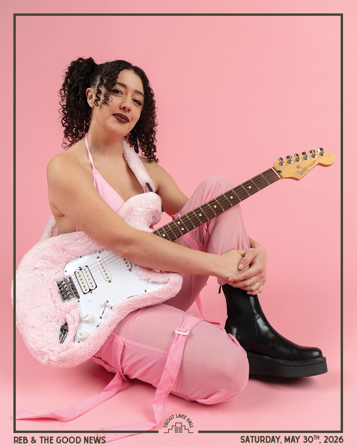 Reb &amp; the Good News
Saturday, May 30th, 2026

Soulful vocals, huge grooves, and the kind of rhythms that make it impossible to stand still.

Reb &amp; the Good News blend funk-pop, jazz, world rhythms, and soul into a joyful live show led by Port