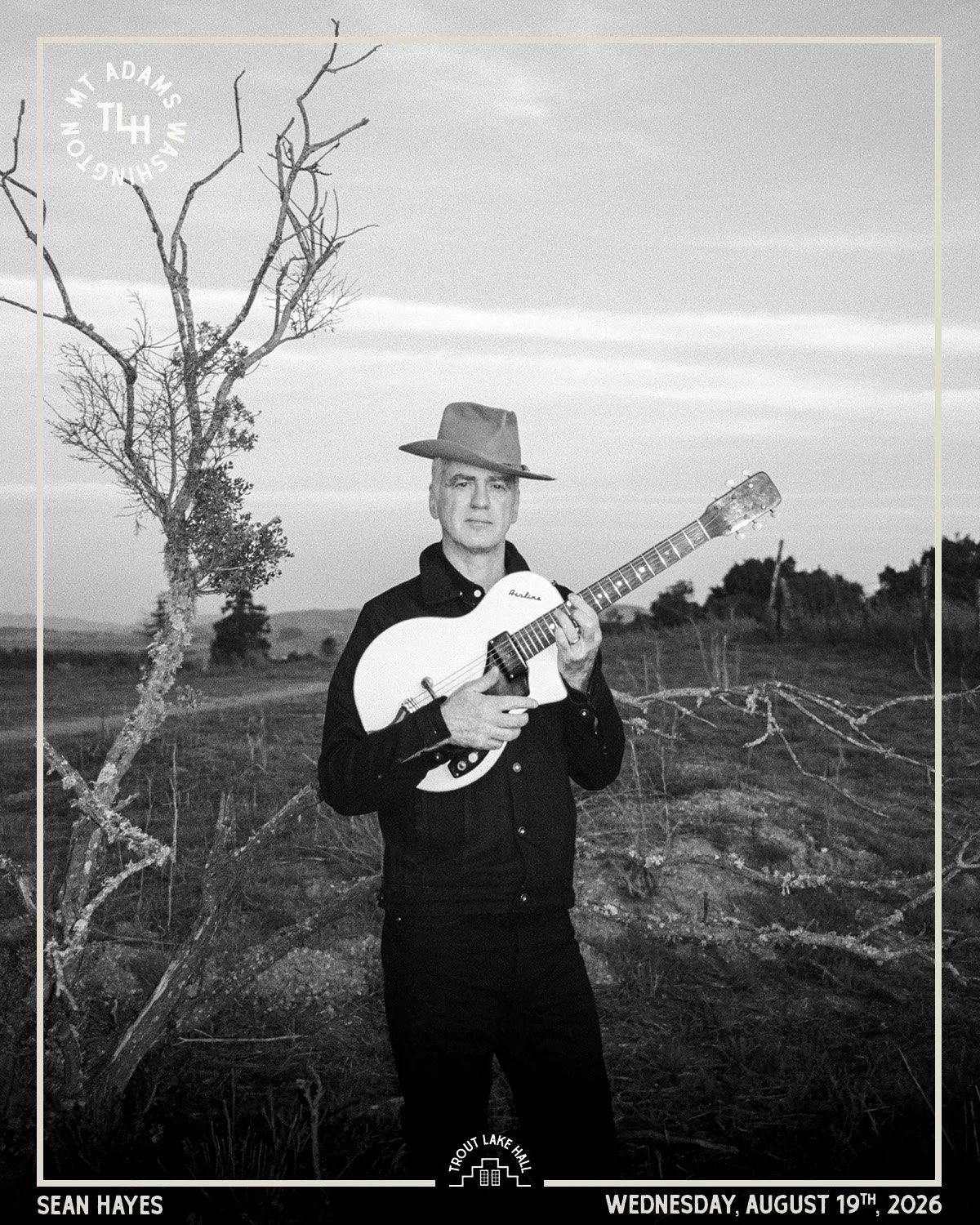 Sean Hayes brings his soulful blend of folk, roots, and indie rock to the Hall on Wednesday, August 19th.

With a voice that feels road-worn in the best way and songs that move between intimate storytelling and easy grooves, Sean has built a devoted 