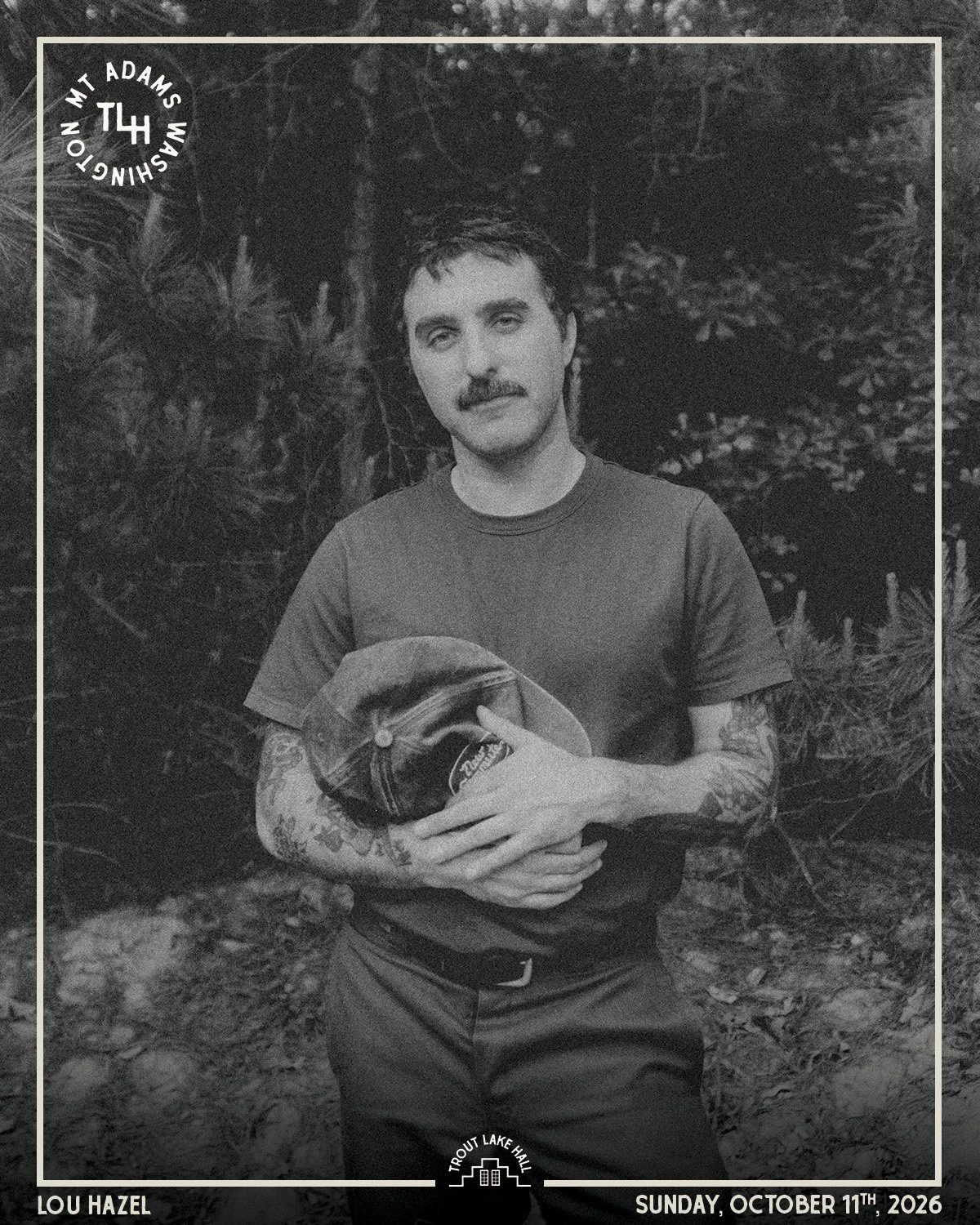 We&rsquo;re really excited to welcome Lou Hazel to Trout Lake Hall this October. Raised in the quiet, hard-worn corners of Northern Appalachia, Lou makes folk-indie songs full of small details and big skies.

This is music for late drives, cold morni