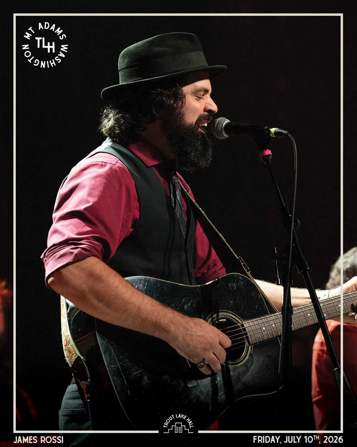 We've got one more reason to be excited about Hot Damn Scandal.

Joining the bill is James Rossi, whose deep bass voice, timeless songs, and love of overlooked early American music make him a perfect addition to an already wonderfully strange evening