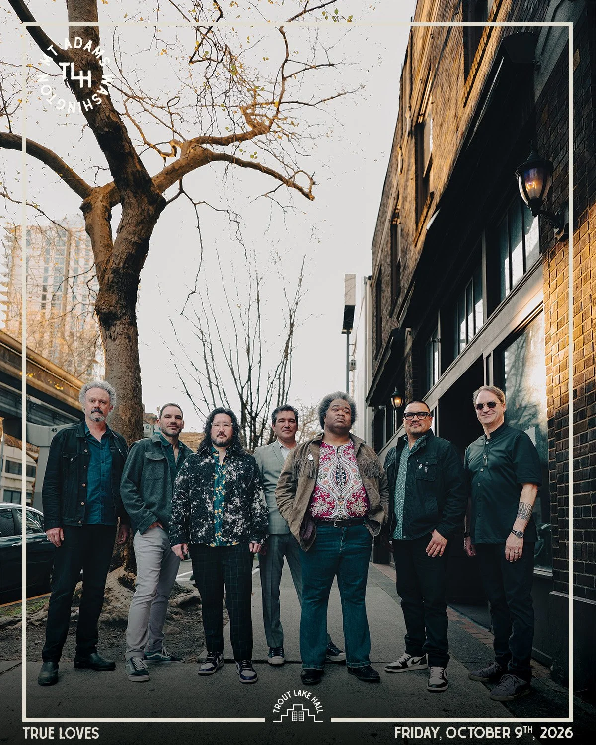 Seattle's True Loves have become one of the Pacific Northwest's premier instrumental funk bands, delivering deep-pocket rhythms, explosive horn lines, and infectious energy that keeps dance floors moving from the first note to the last.

Joining them