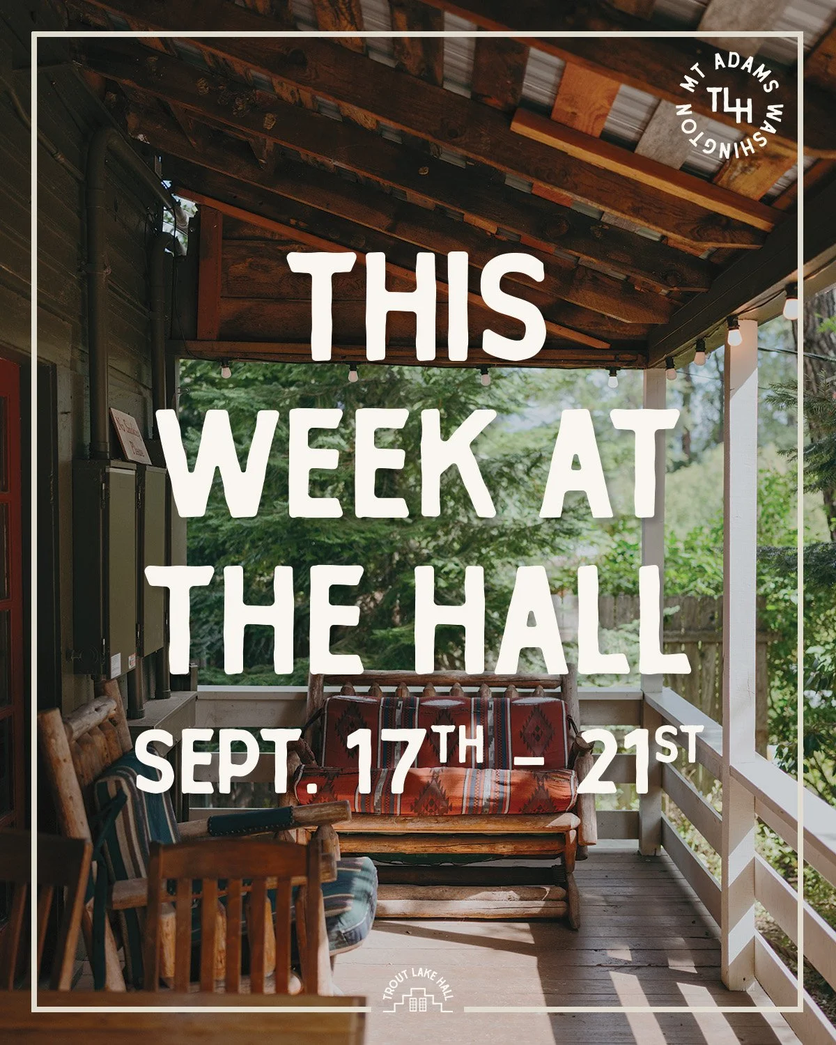 THIS WEEK AT THE HALL

Another week of good times is on the way.

Thursday, September 17
FREE! Queer Family Game Night
6pm &bull; All Ages
Queer family game night is back! A welcoming evening for the LGBTQ+ community, friends, families, and allies. B