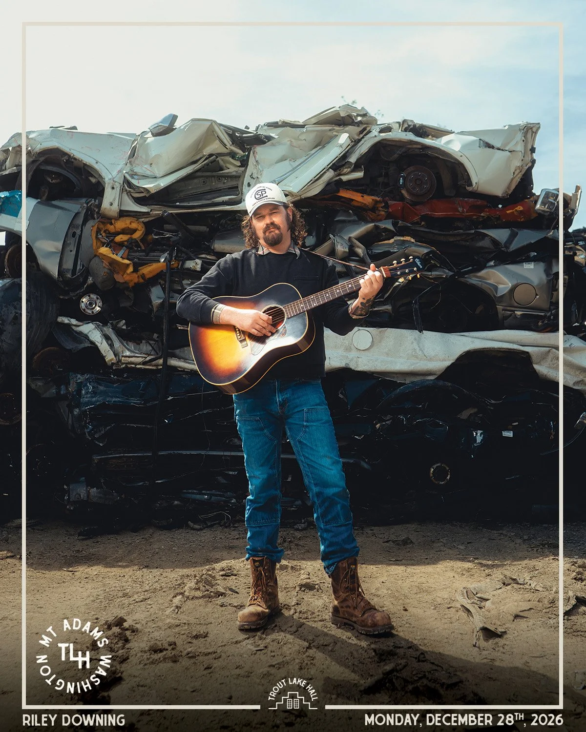 From the back of a garbage truck to the stages of the American roots music circuit, Riley Downing has collected a few stories along the way.

Best known as a founding member of The Deslondes, Downing brings a deep, gravelly baritone and a loose-limbe
