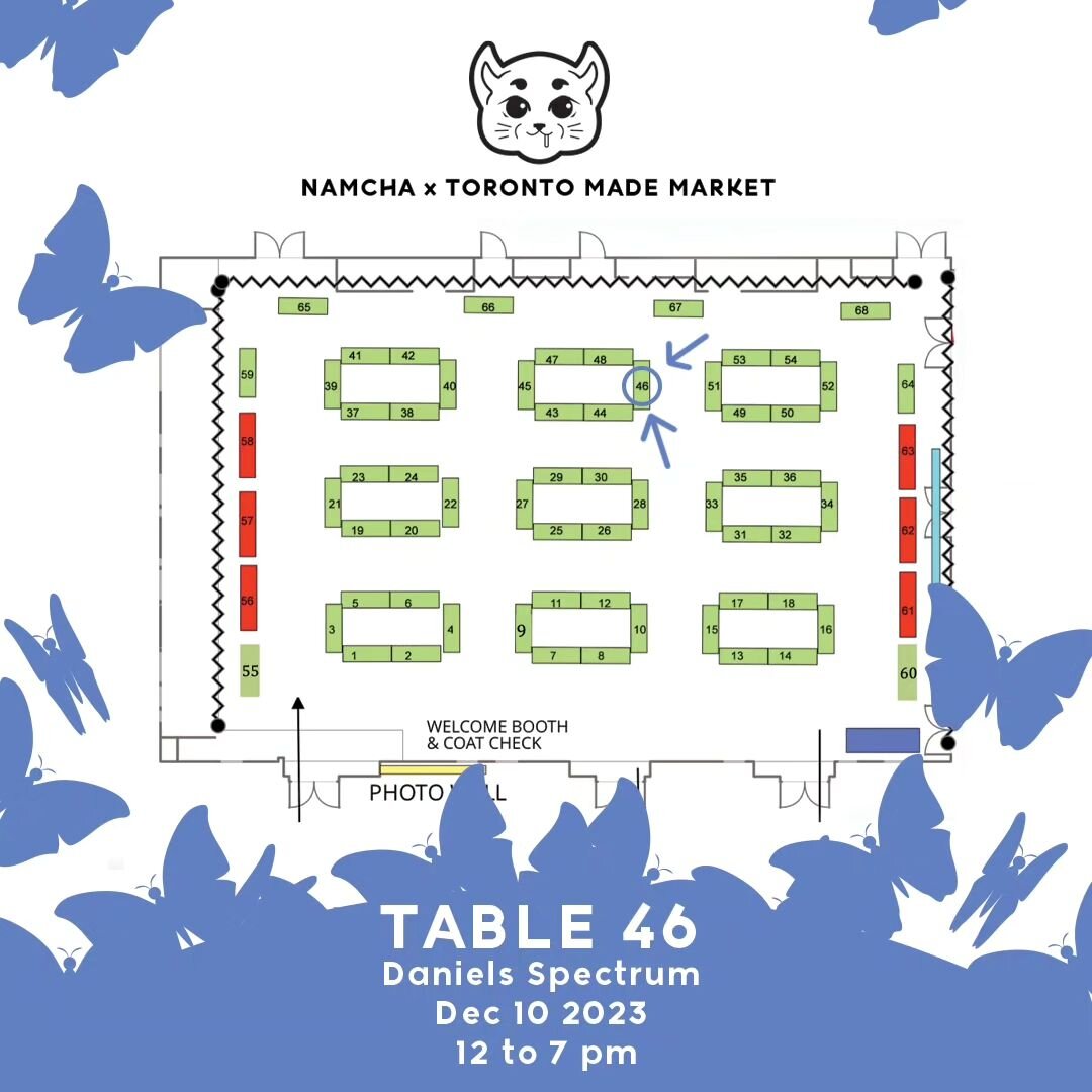 Hey everyone!
Looking for something to do this weekend?
Come check us out next week at the @torontomademarket.
We'll have free samples and special deals to celebrate the holiday season! There'll be over 70 local vendors with something to get for ever