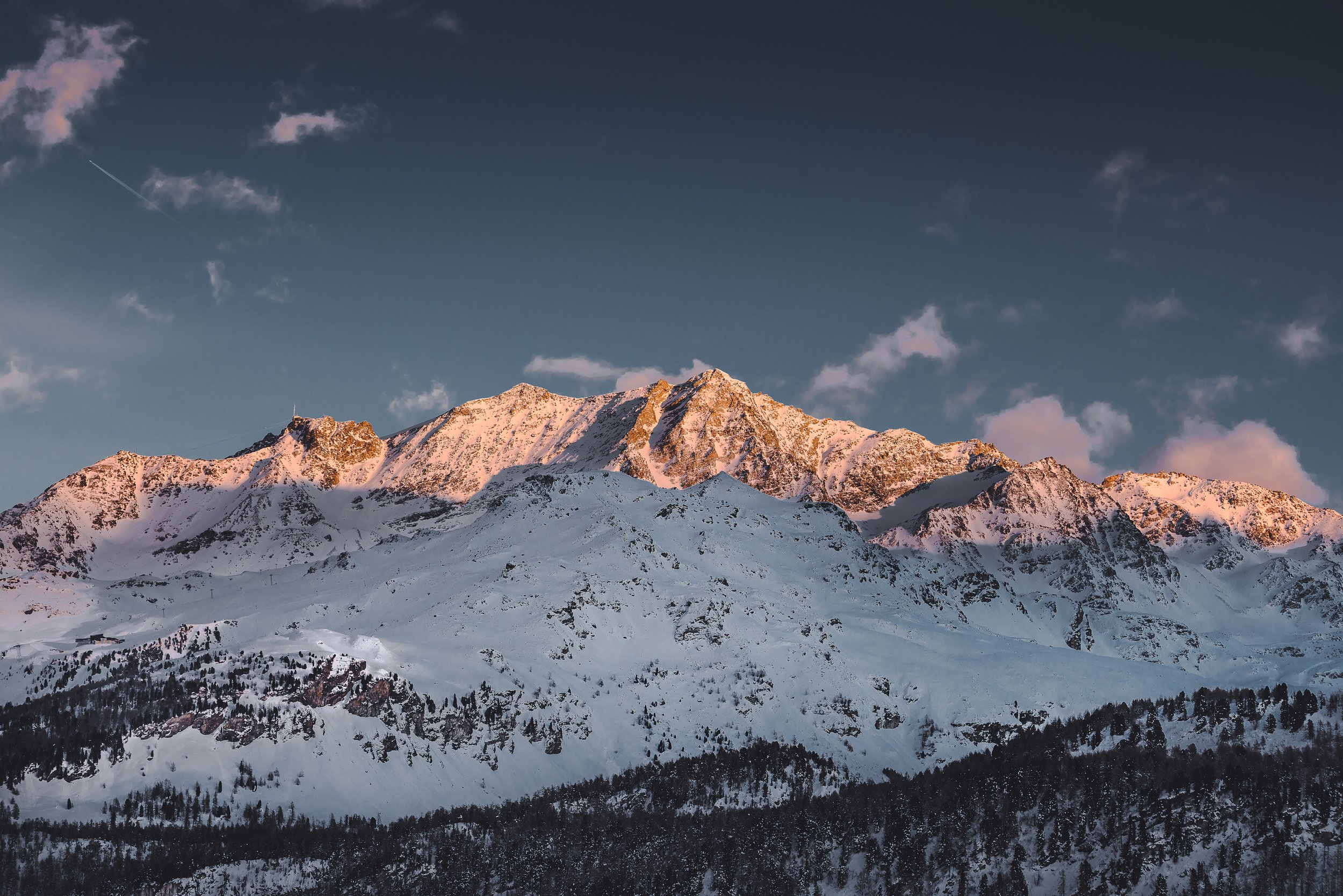 Mountain View in Saint-Moritz