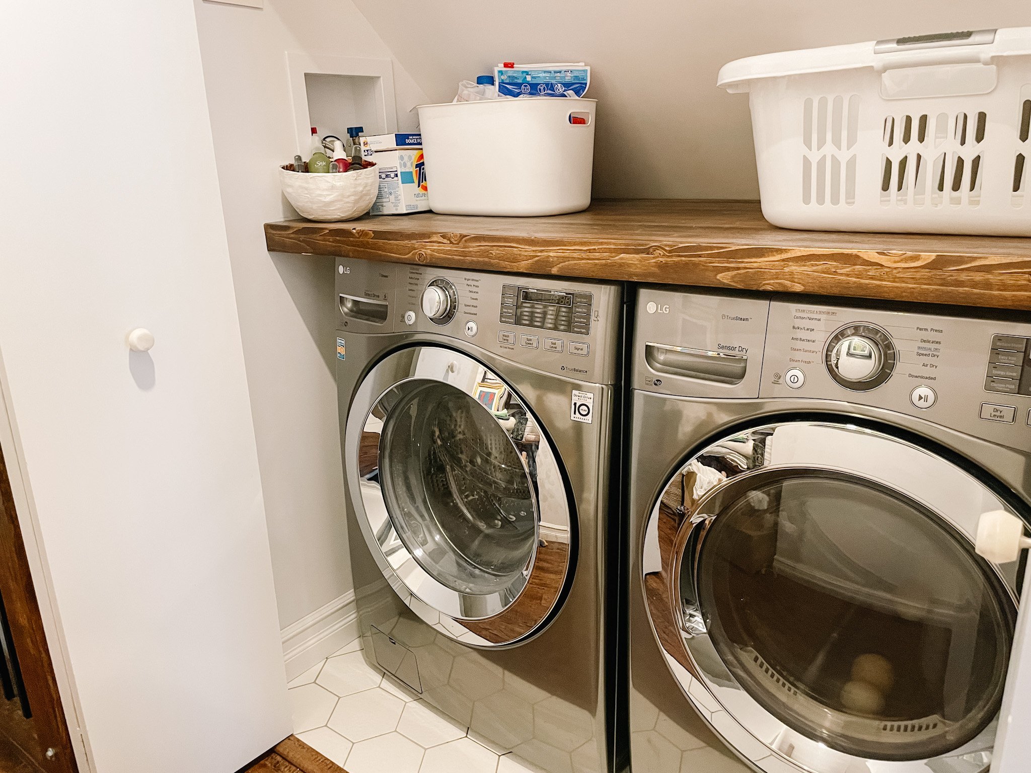 Personal Photos of Laundry Area