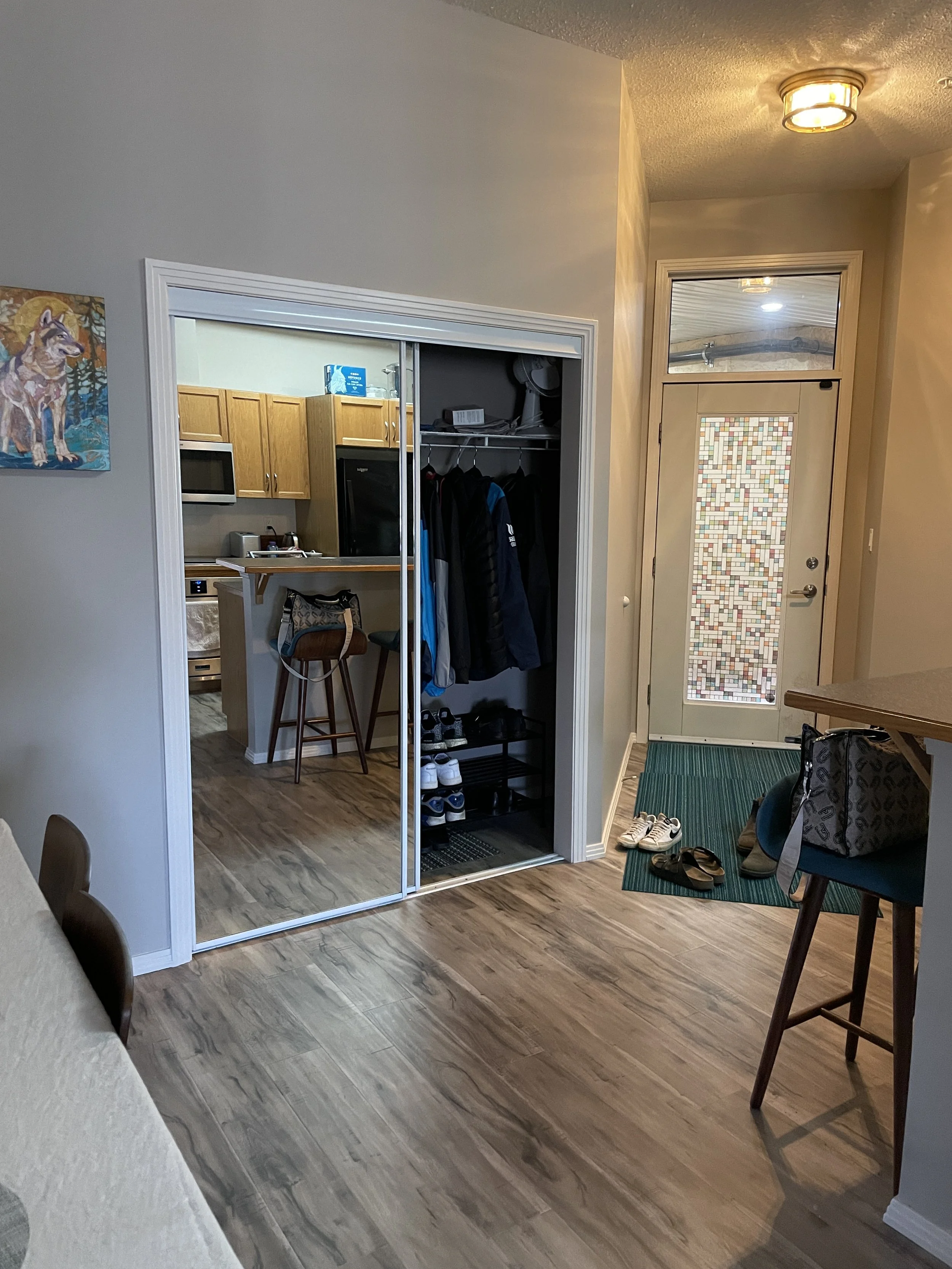 Garneau Condo Kitchen