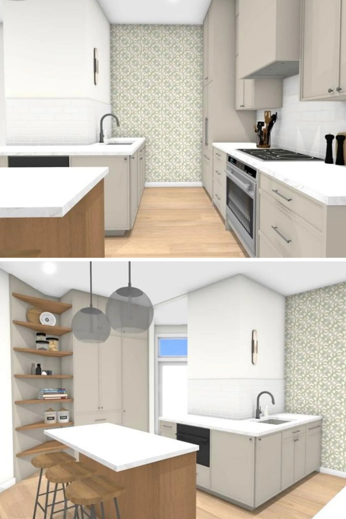 Garneau Condo Kitchen