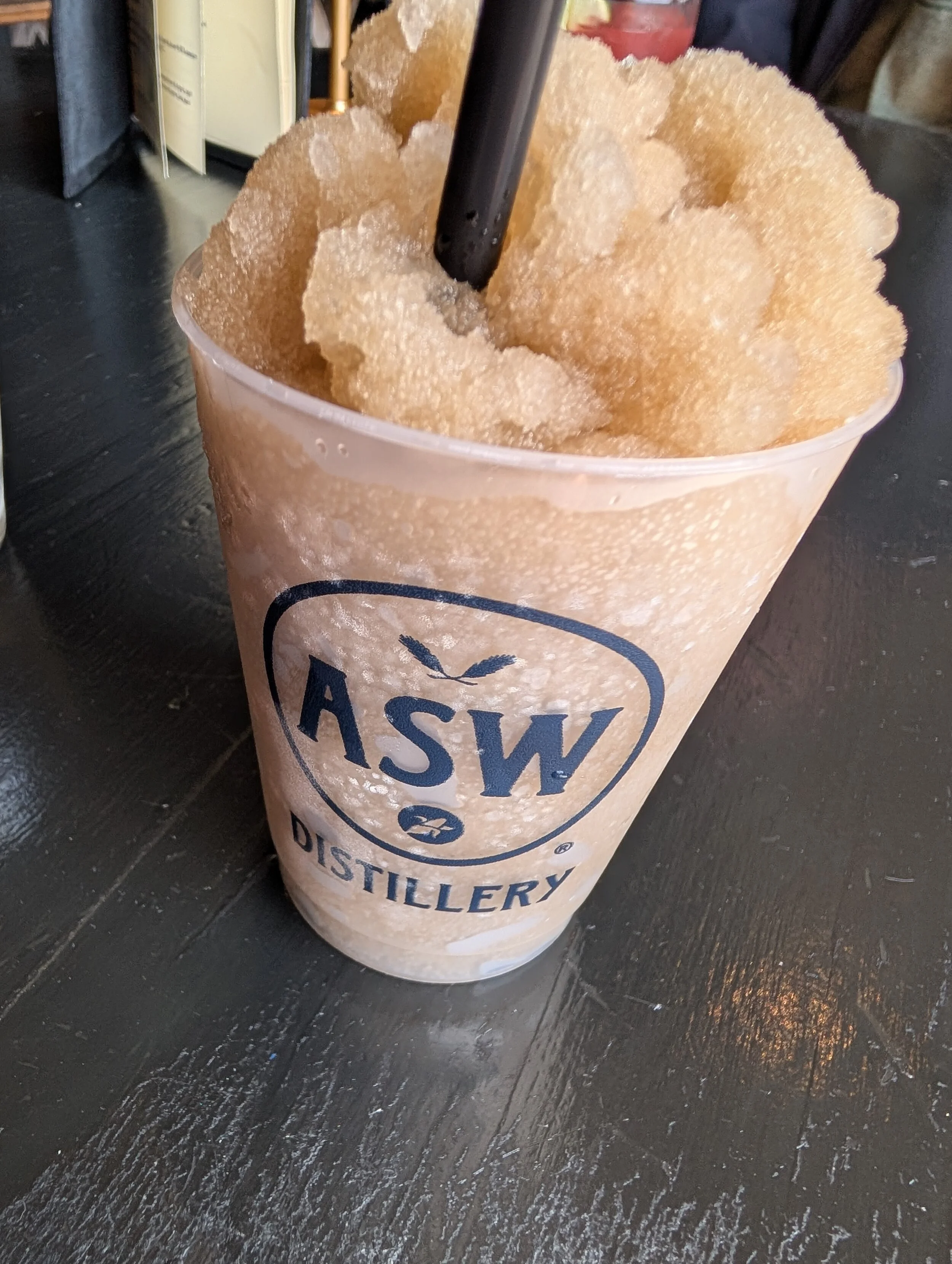 A bourbon &amp; coke slushie for a walk on the Beltline