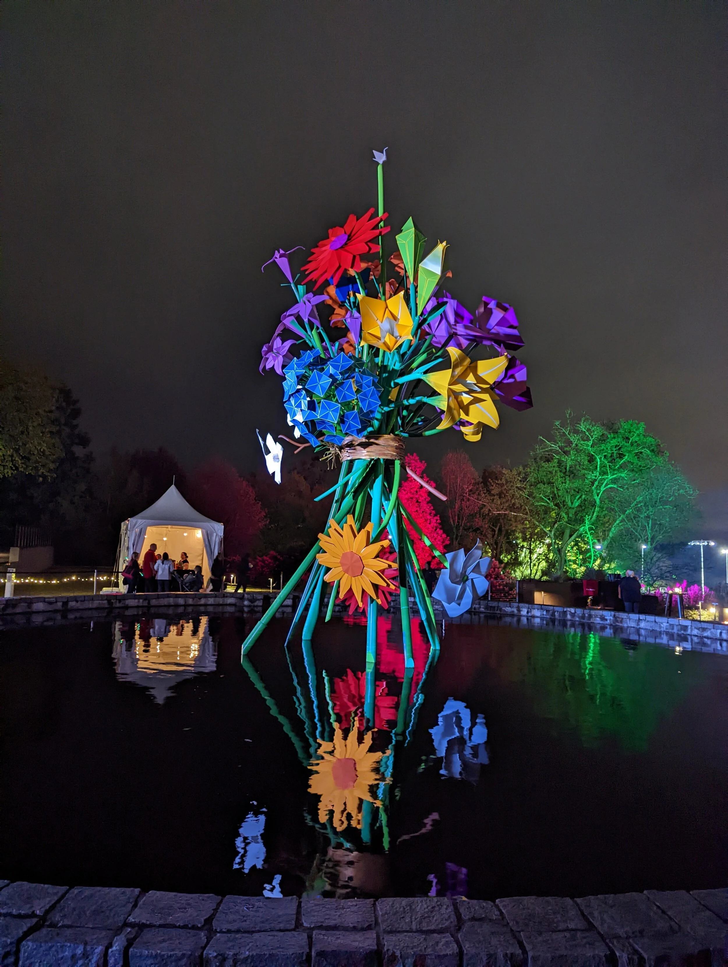 Go for the holiday lights at Atlanta Botanical Garden