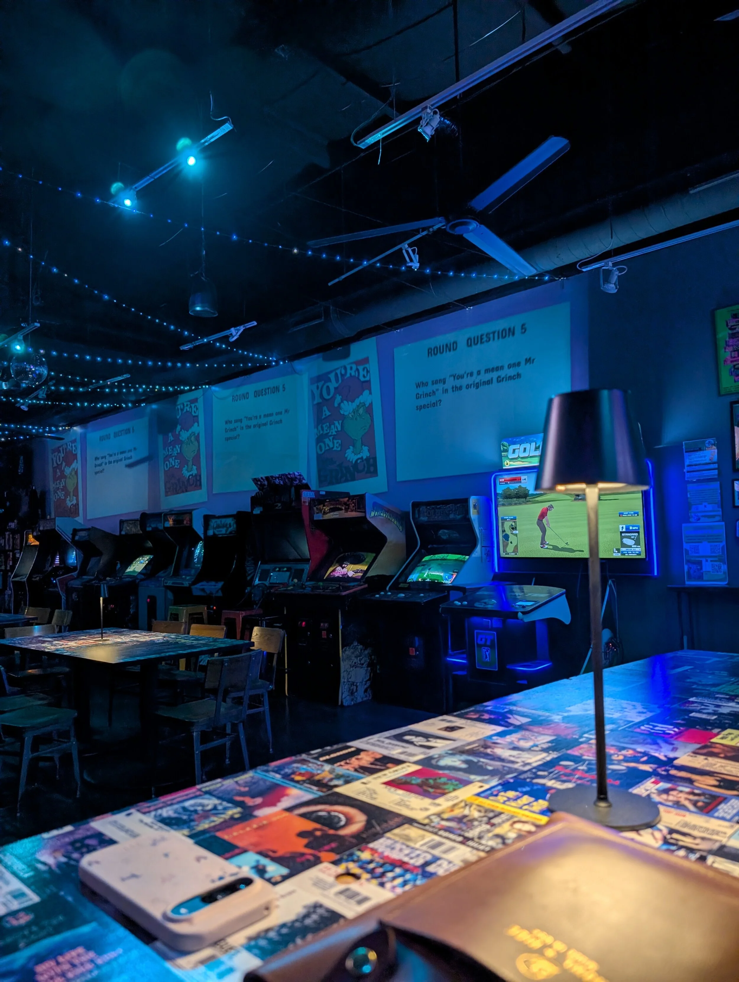 Trivia Night at Blue Ghost Arcade