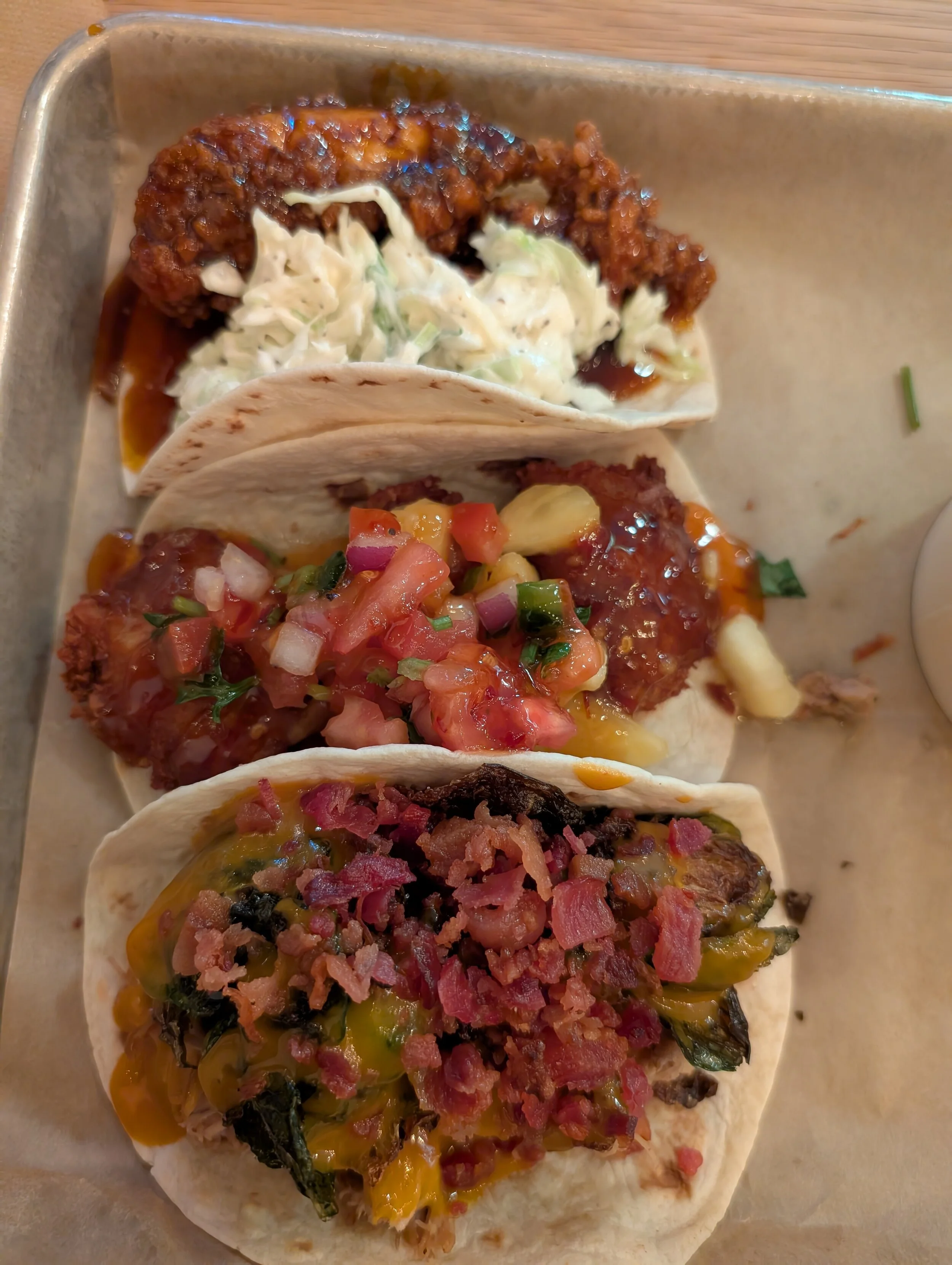 Strange tacos at strange tacos