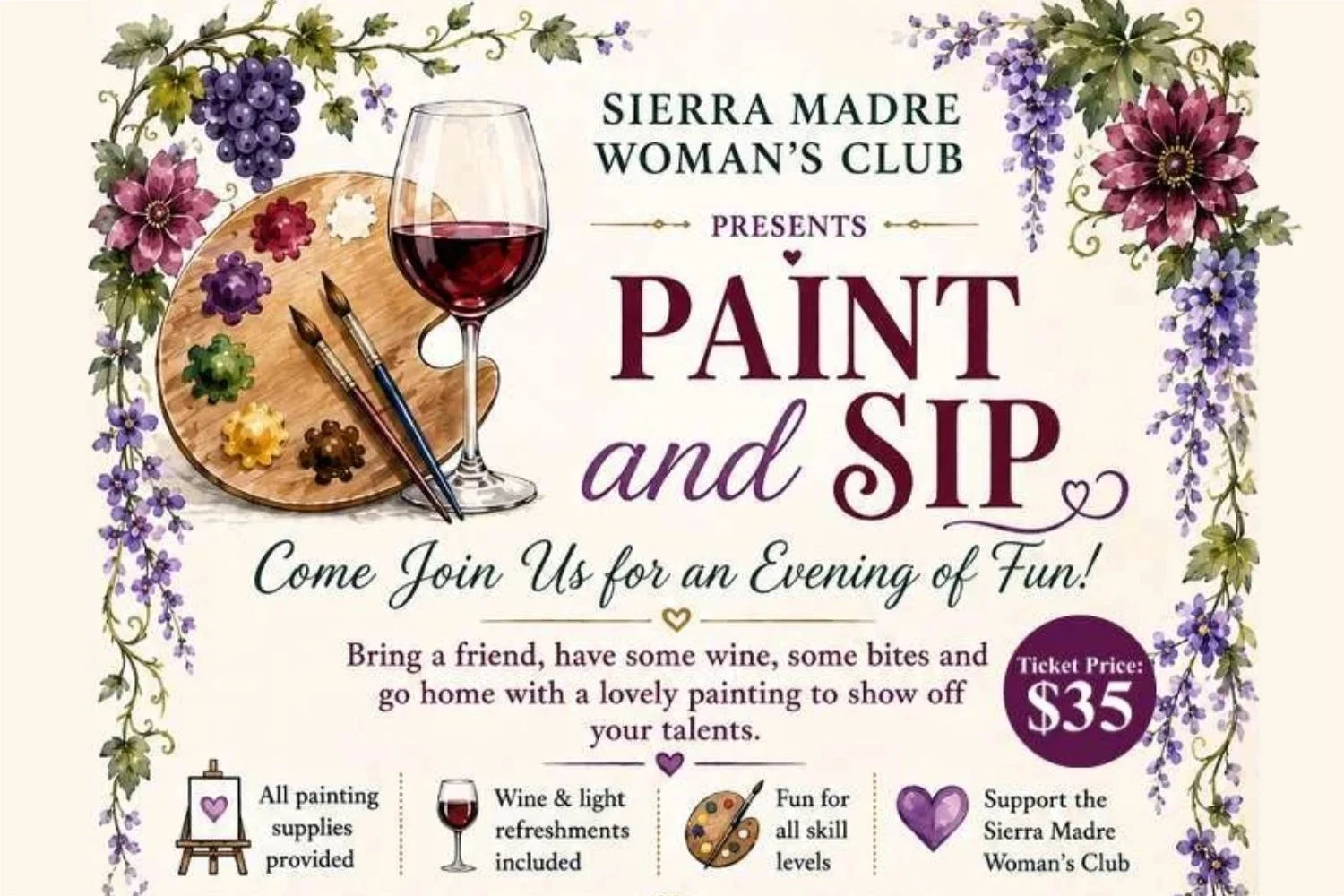 Sip &amp; Paint