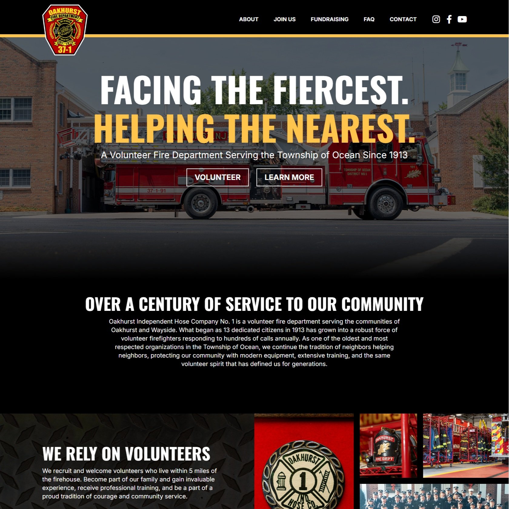 Oakhurst Fire Department Web Copy