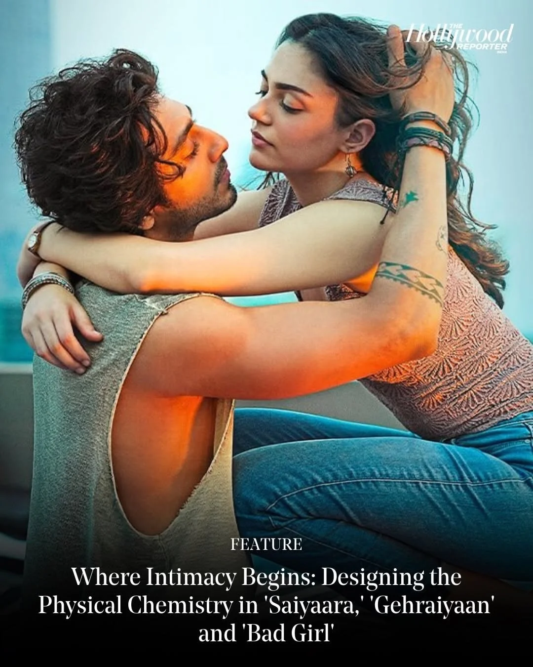 &bull; @hollywoodreporterindia What intimacy coordinators do is sometimes mistaken for choreography, but the work is closer to translation. You take emotion, instinct, fear and desire, and turn them into something actors can trust. Film audiences see