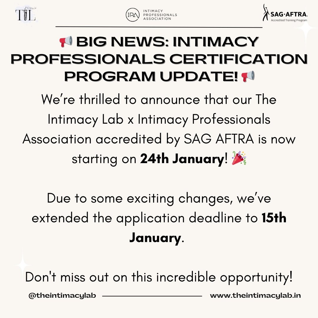 Yes, you read that right, applications are still open. A good news to start your 2026 with. 

Not for long though, register by 15th of January 2026, as we have only a seat left!!!

The course starts on 24th of January 2026. 

Share with friends, fam 