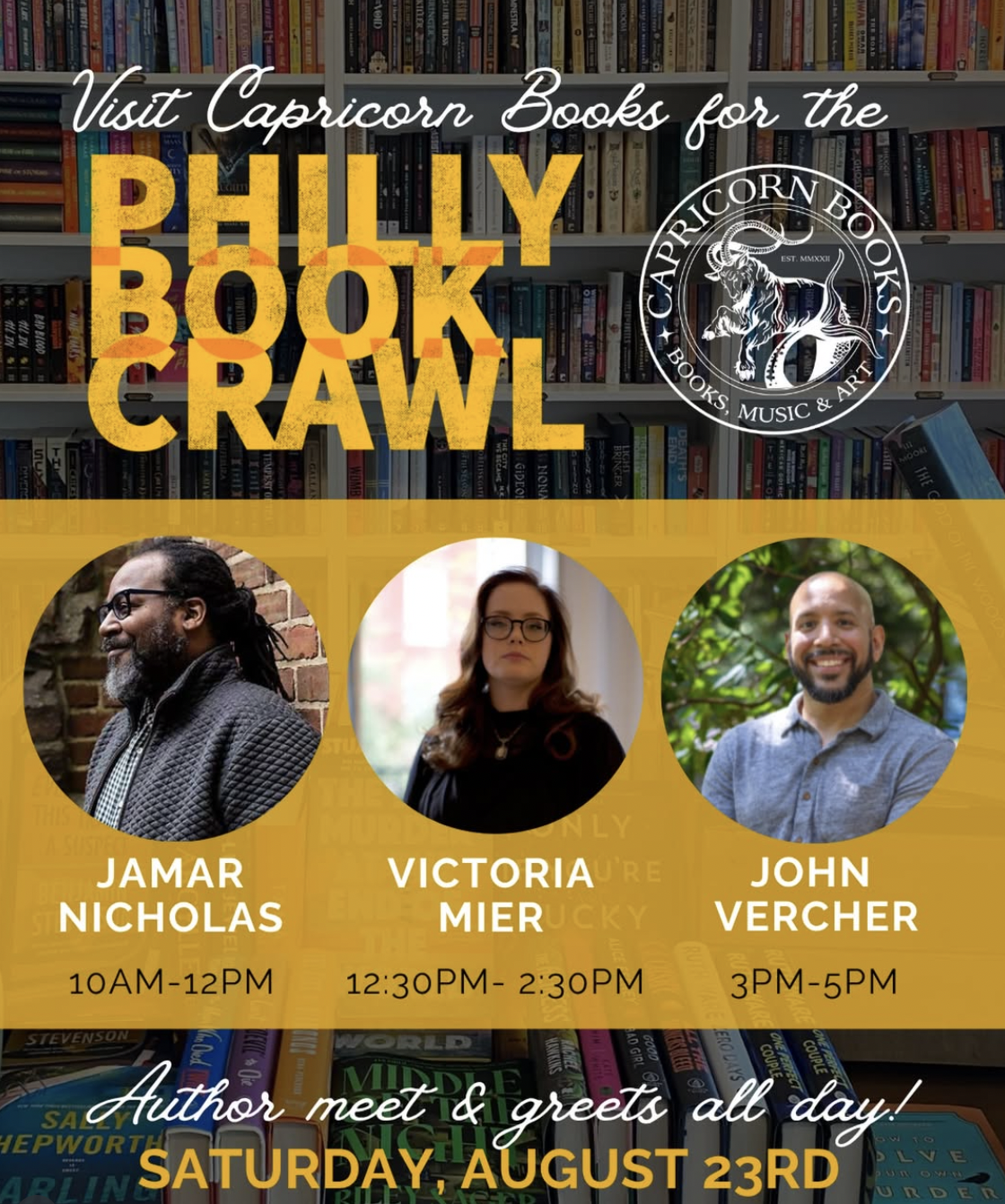 Philly Bookstore Crawl