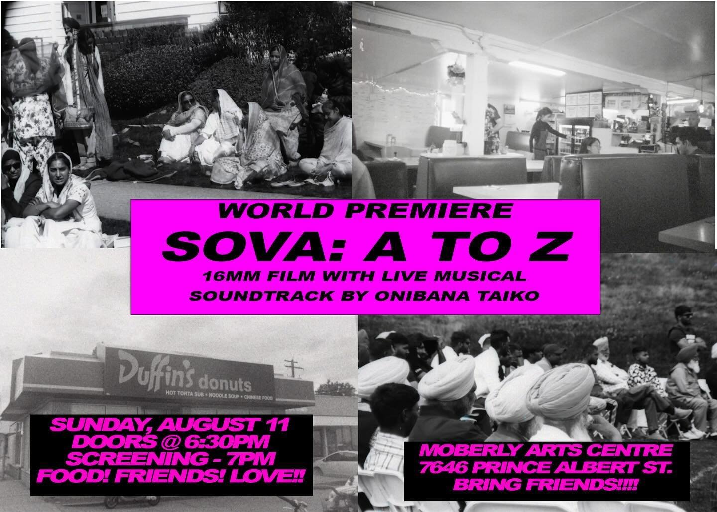 After 12 months! 40 filmmakers!! 26 letters!!! SOVA: A to Z is ready to screen!!! Come join us!!!!