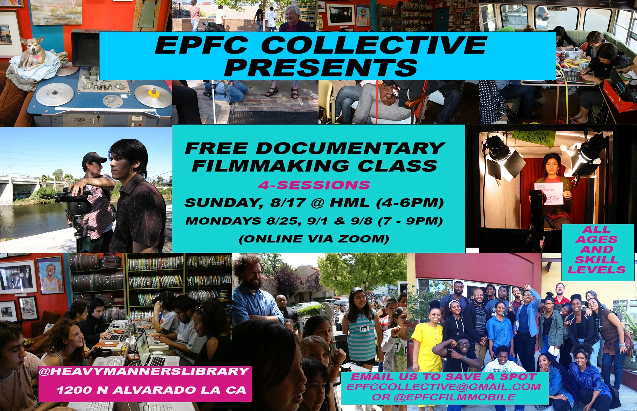TRUE STORIES: A FREE DOCUMENTARY FILMMAKING WORKSHOP