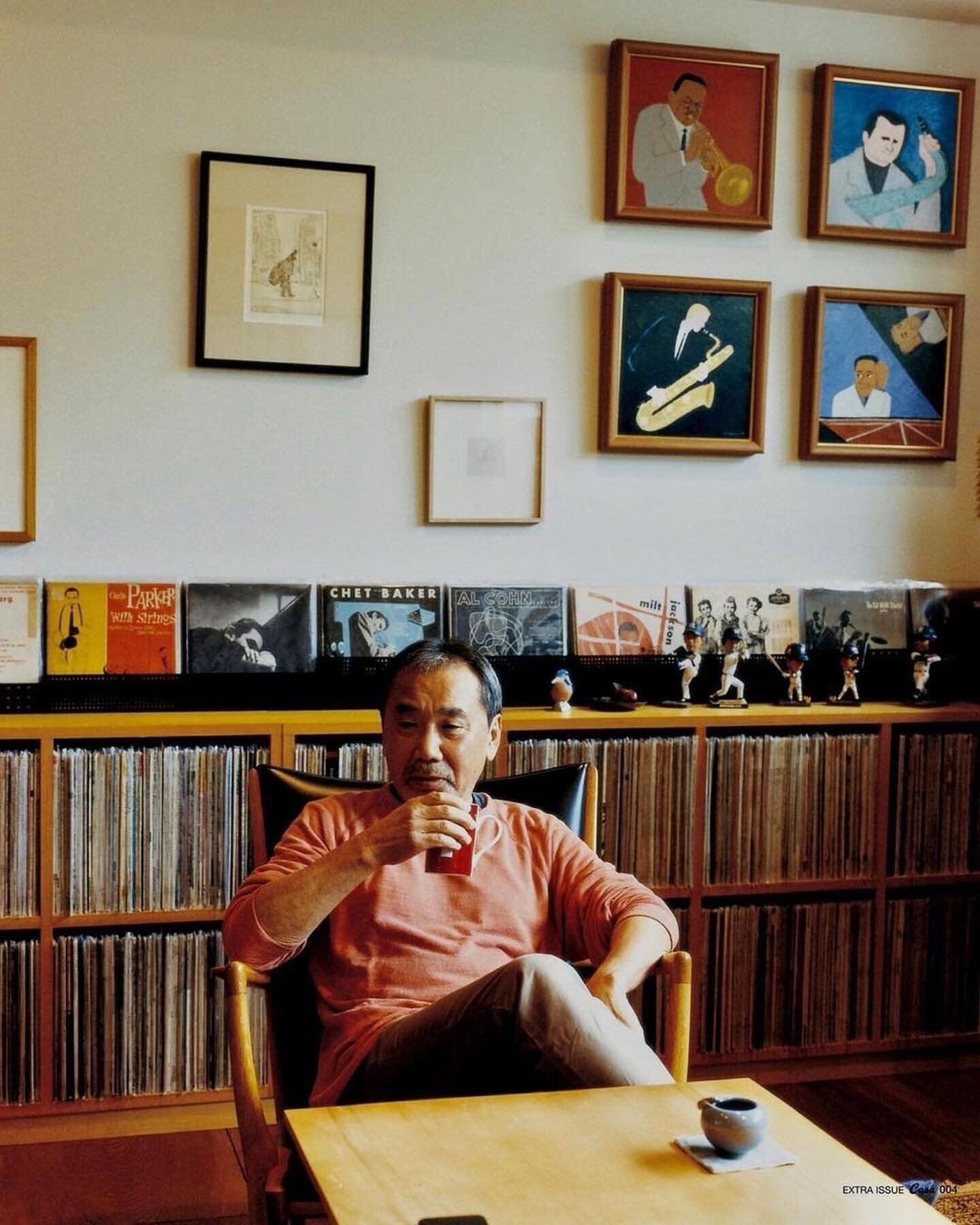 Did you know? Haruki Murakami, internationally acclaimed author of &ldquo;Norwegian Wood&rdquo; and &ldquo;1Q84&rdquo; once ran a jazz bar in Japan. An audiophile himself, Murakami has a personal collection of over 10,000 records. 

Source: Sabukaru 