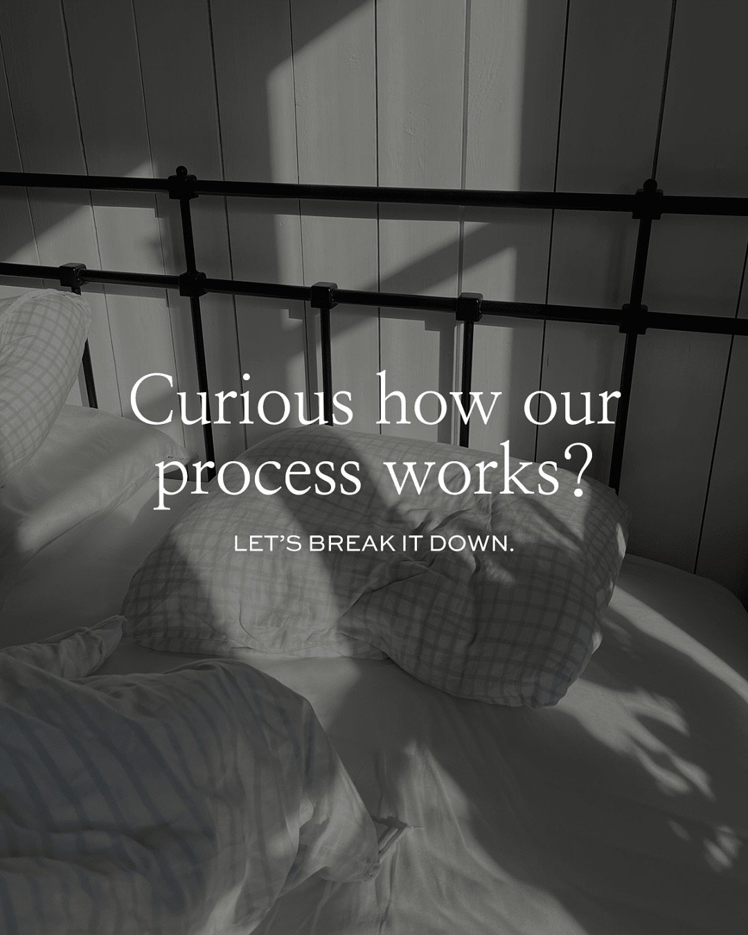 Curious how our process works? 🤎

Here&rsquo;s what it looks like to partner with us:

🕊️ First, we hop on a video call to get to know you and your business&mdash;where you&rsquo;re at, what you need, and what your goals are. We&rsquo;ll share more