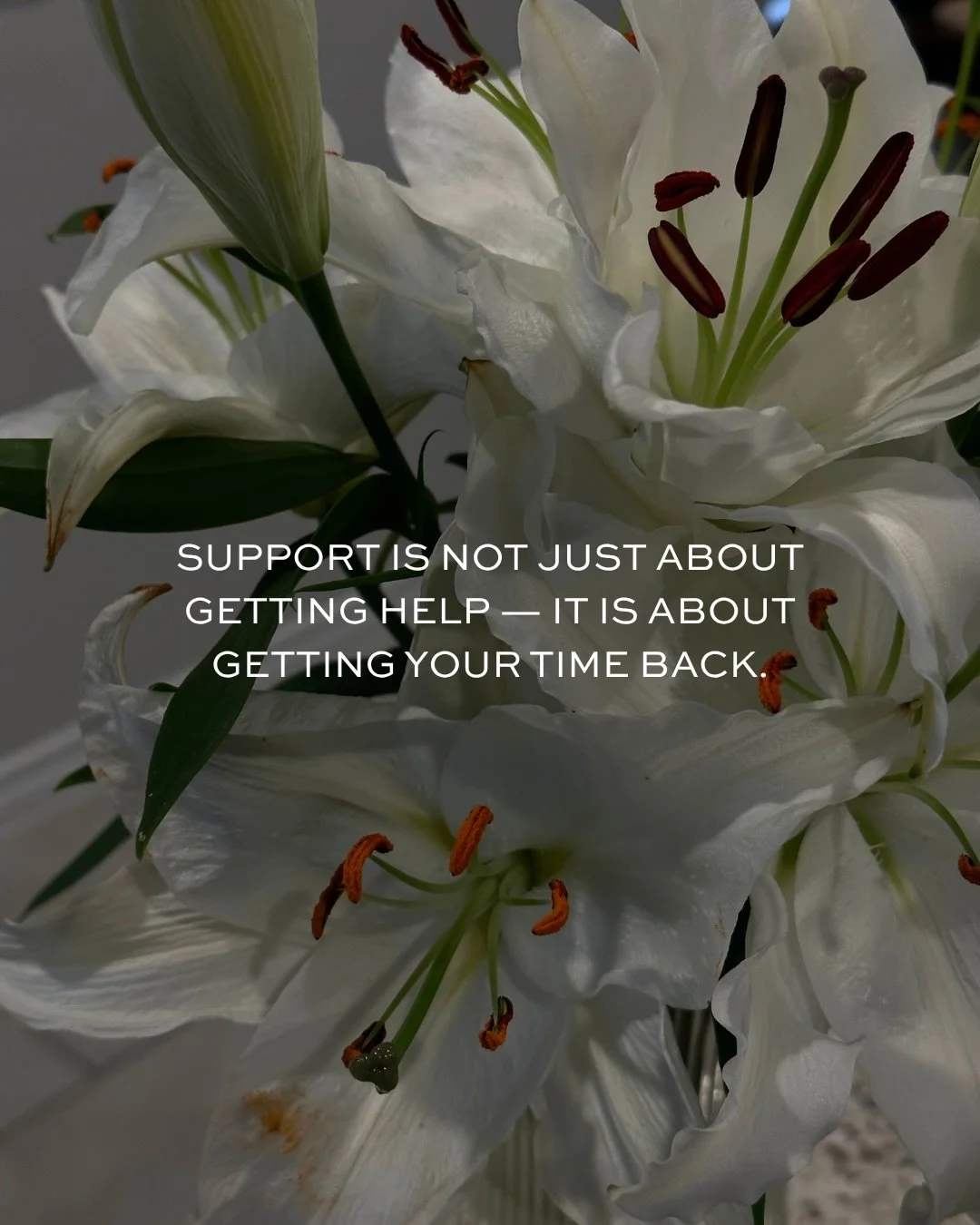 There comes a point where doing everything yourself stops being sustainable.

Not because you&rsquo;re doing anything wrong. but because your business is growing.

Support isn&rsquo;t about handing everything off, it&rsquo;s about creating space for 