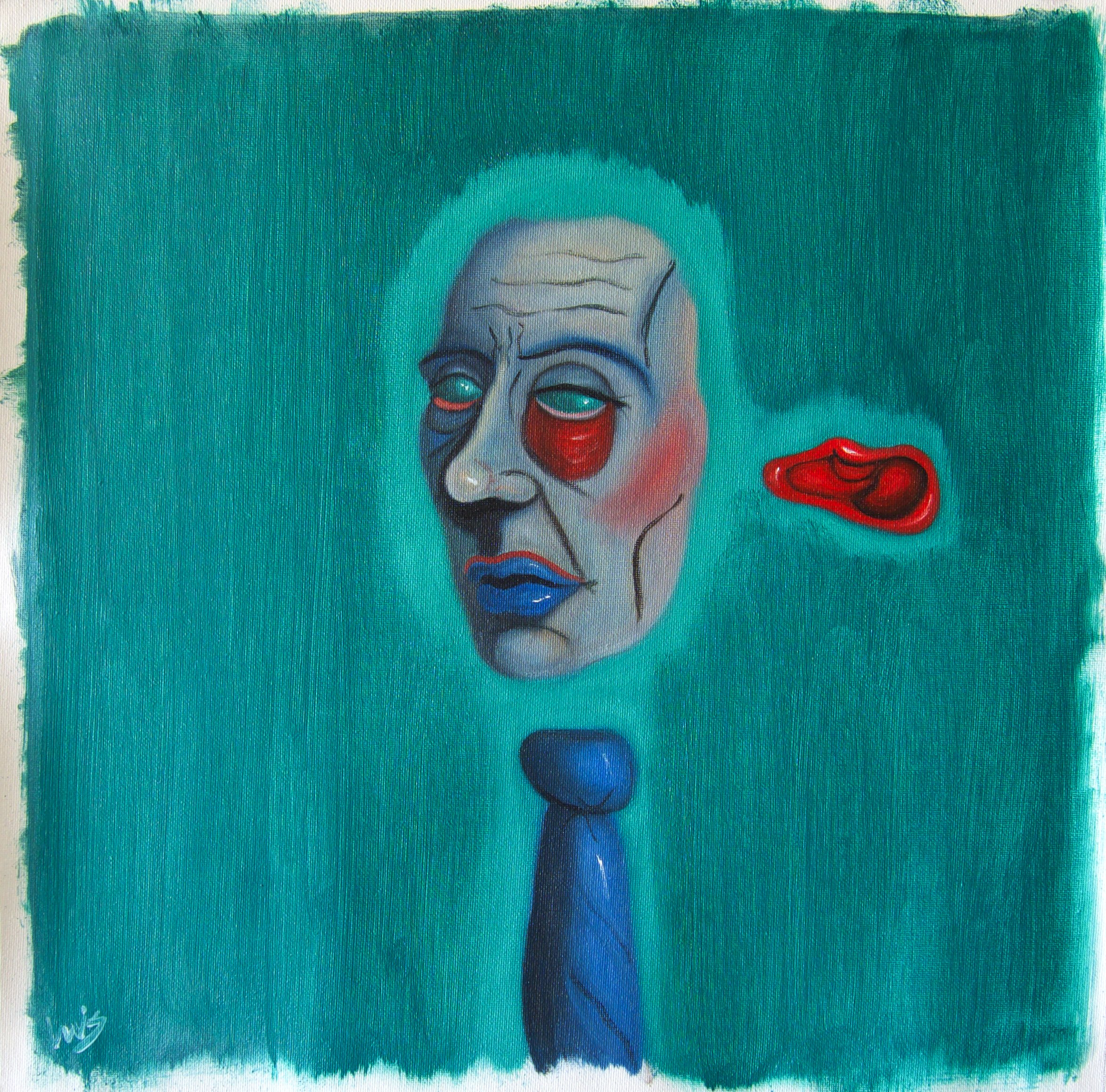“Mascara”
14in x 14in
Sold