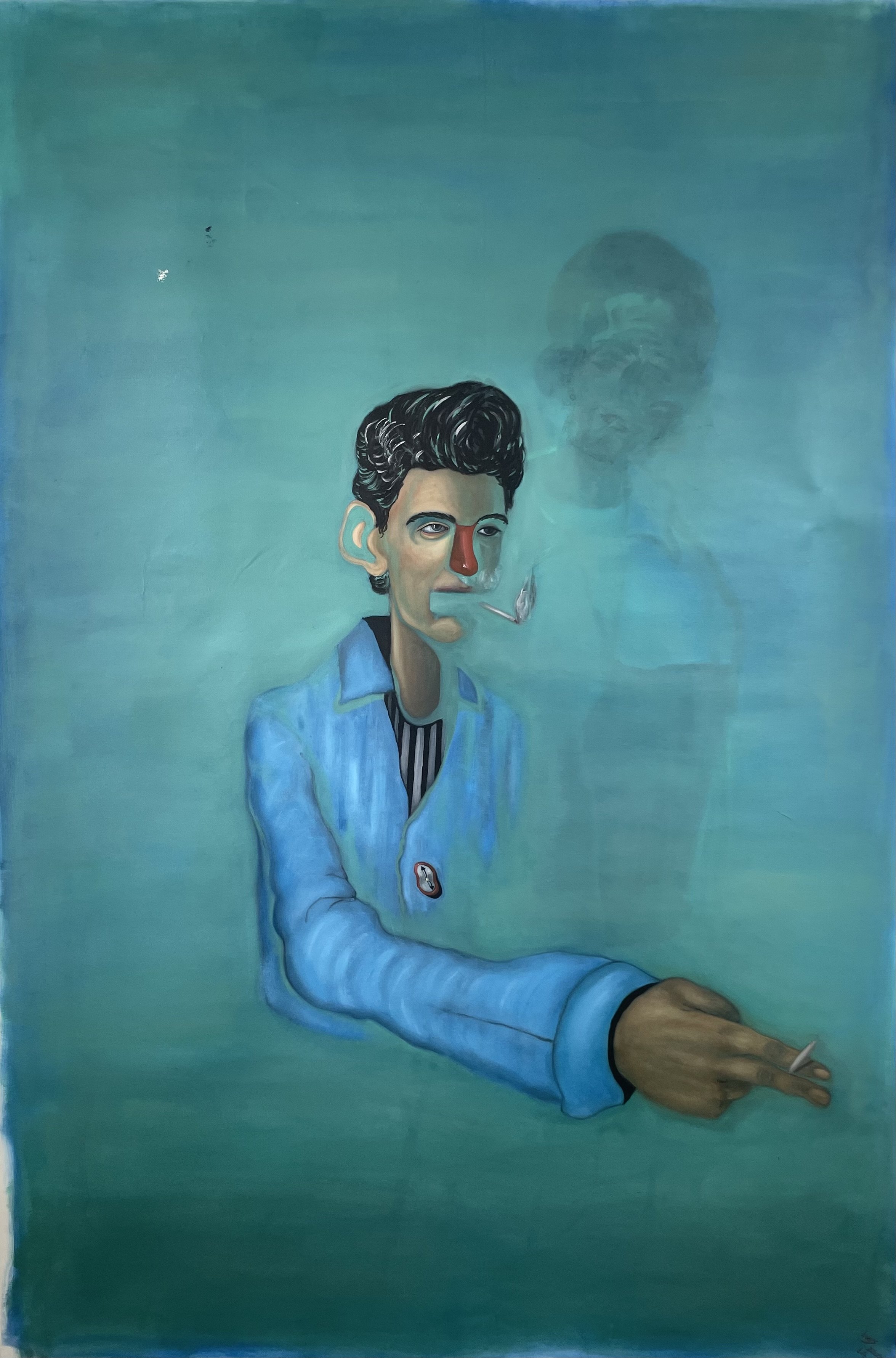 “Greaser”
65in x 45in
Sold