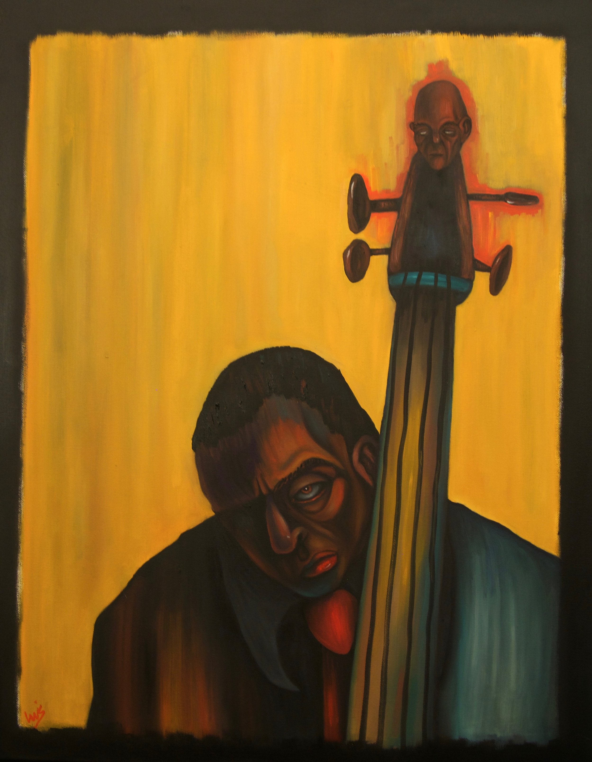 “Paul Chambers Played in Detroit”
30in x 24in