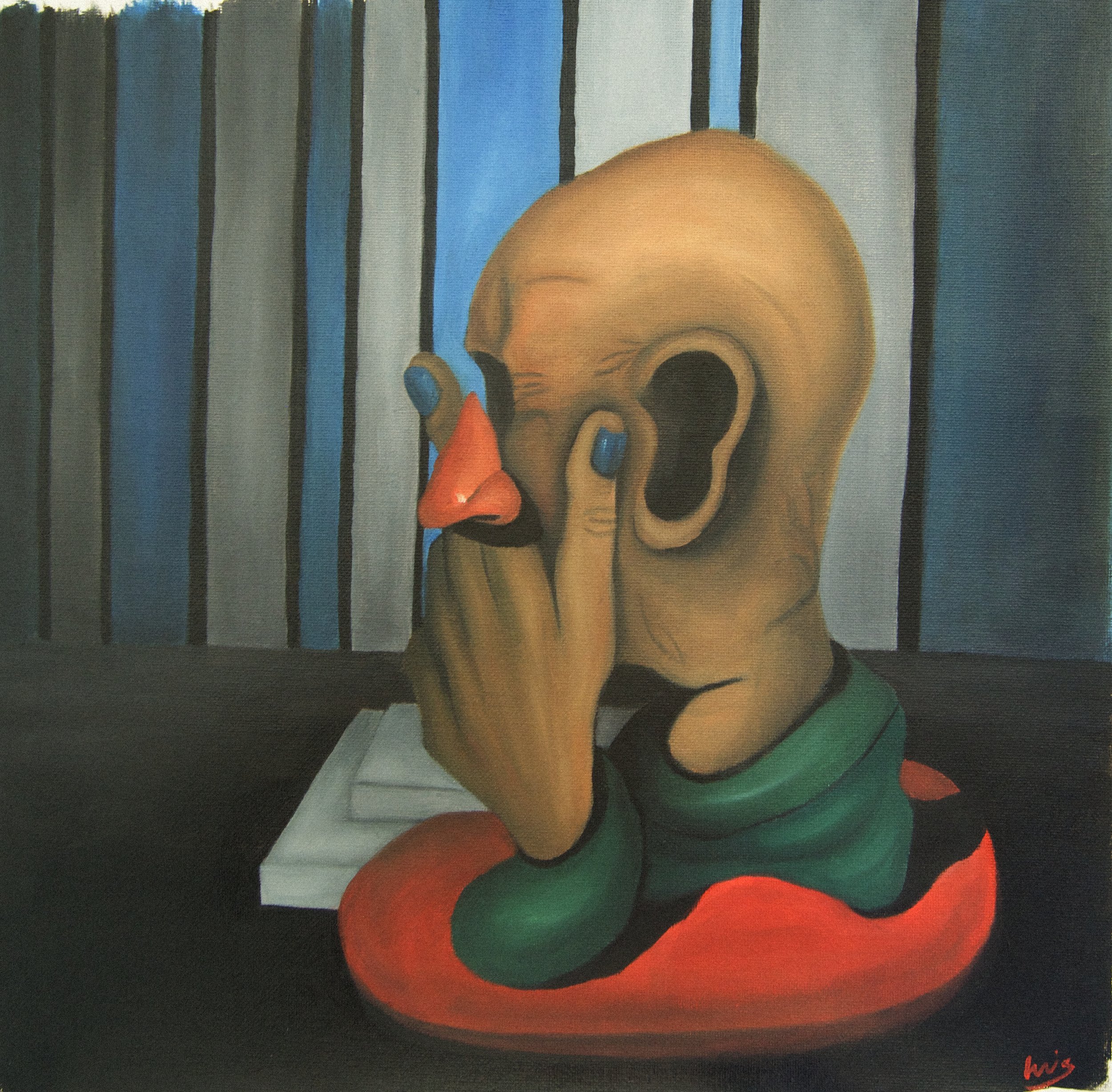 “Lost In Thought”
14in x 14in
Sold