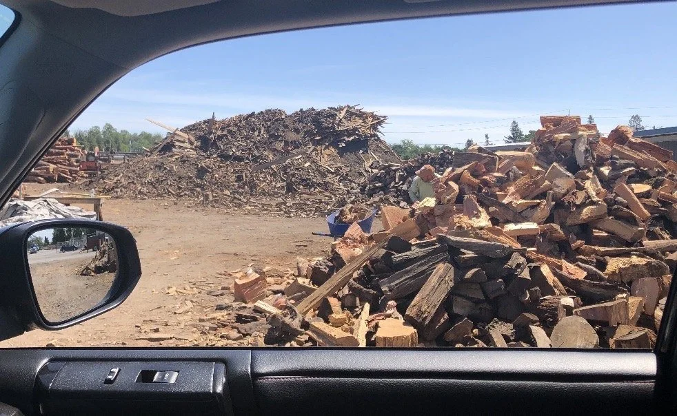 View of just part of our Airport Blvd. yard
