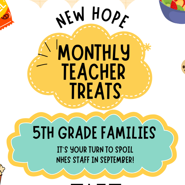 Snacks for Teachers - 5th Grade