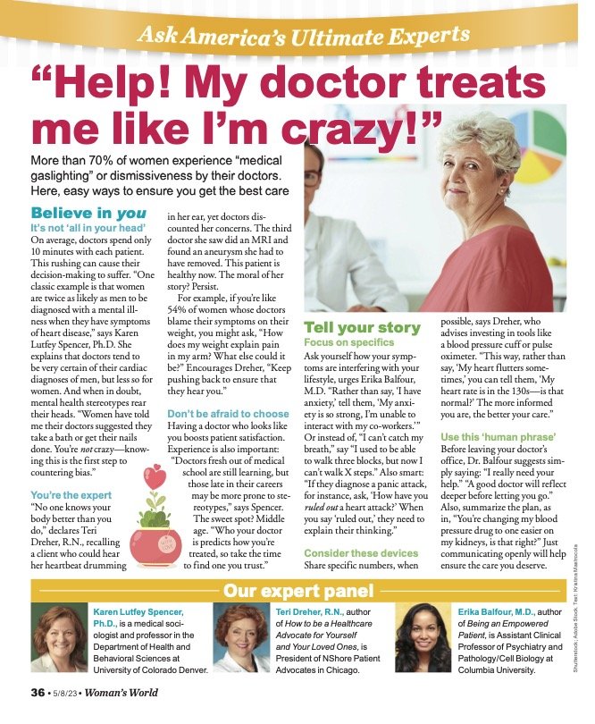 A magazine article highlighting the numerous benefits of consulting a doctor for health and wellness.