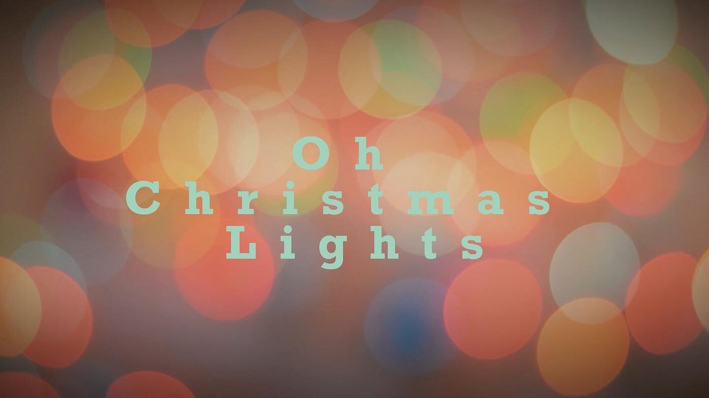 The &ldquo;Oh Christmas Lights&rdquo; Lyric Video is Live!  Thanks again everyone!  #Linkinbio #christmas #lyricvideo #holidaycheer #merrychristmas #withkoji #thankyou