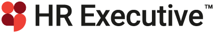 HR Executive logo with red and black text
