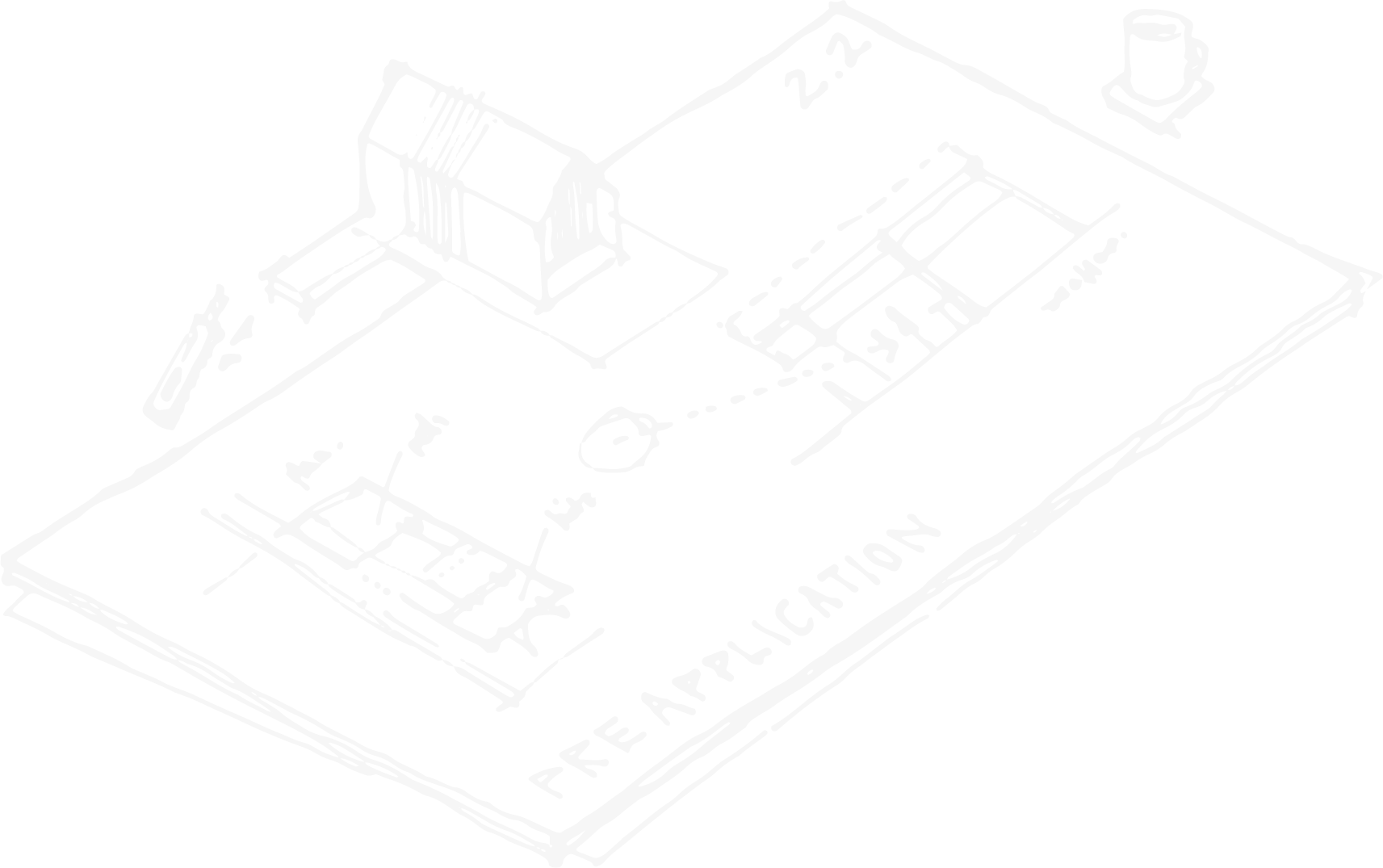 Holi Architecture — Sketch showing the design process