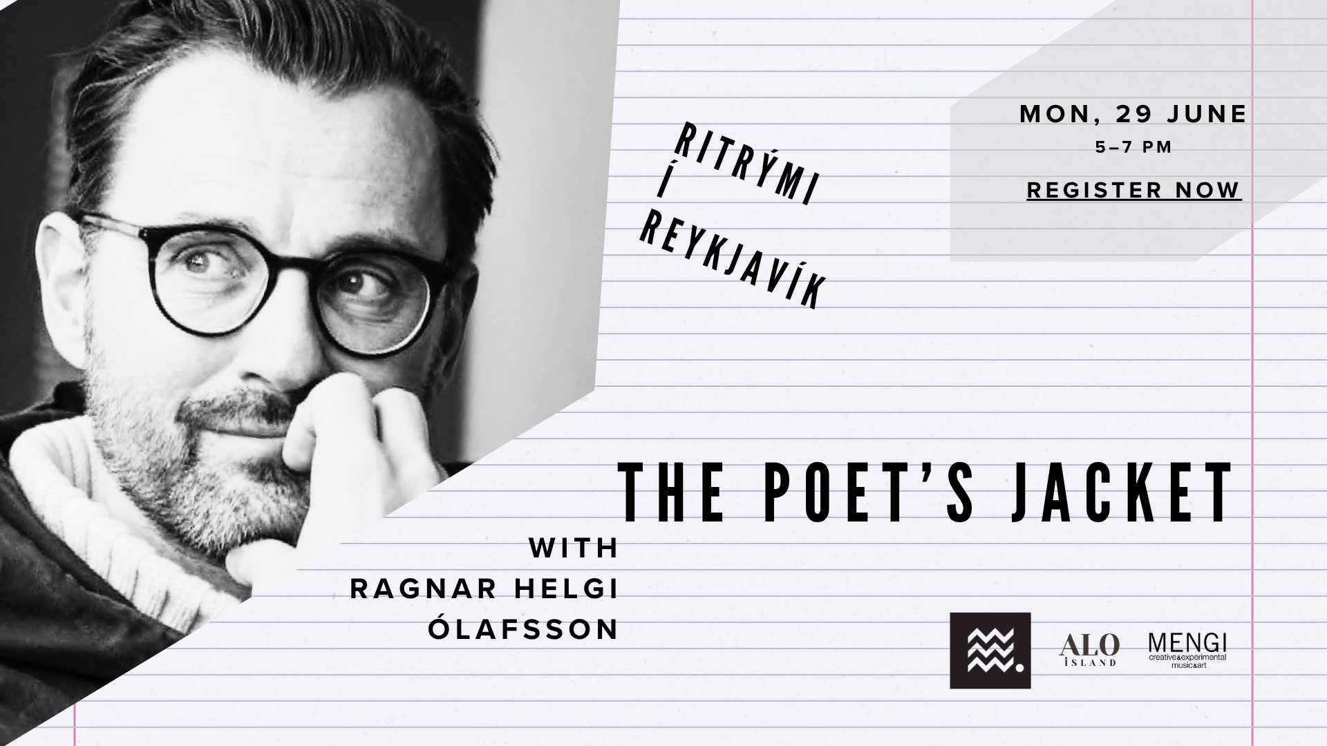 The Poet's Jacket (27.06.2026) Ragnar Helgi Ólafsson invites to explore the beautiful struggle between art, failure, and creation.