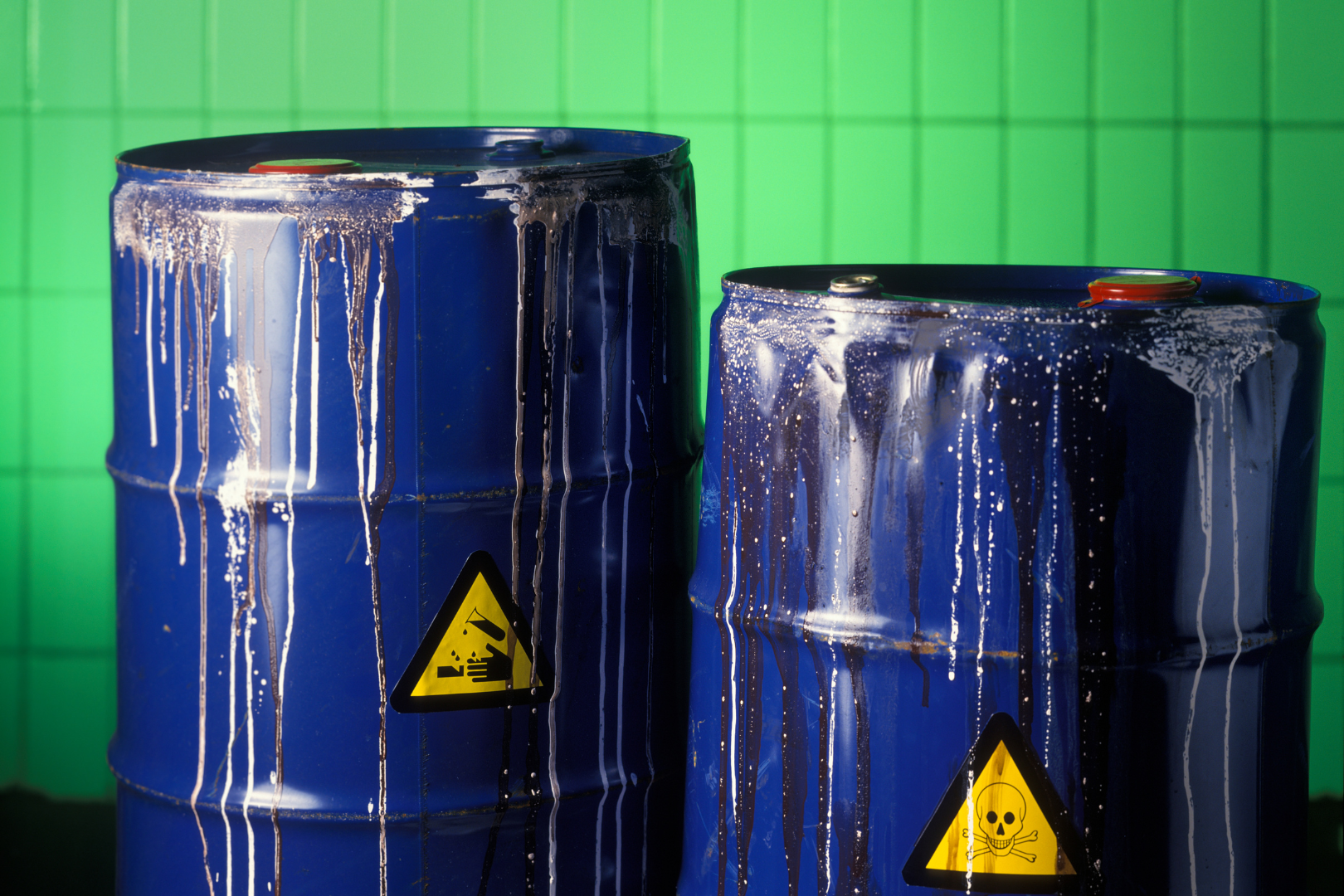 Inspect all storage areas of dangerous goods regularly for leaks, spills or other signs of danger