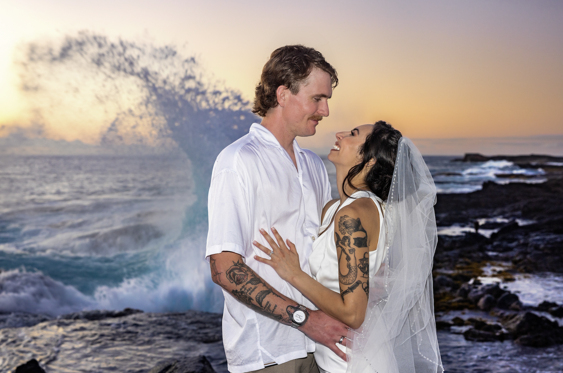 Kona Salt Farm Wedding Kona, Hawaii