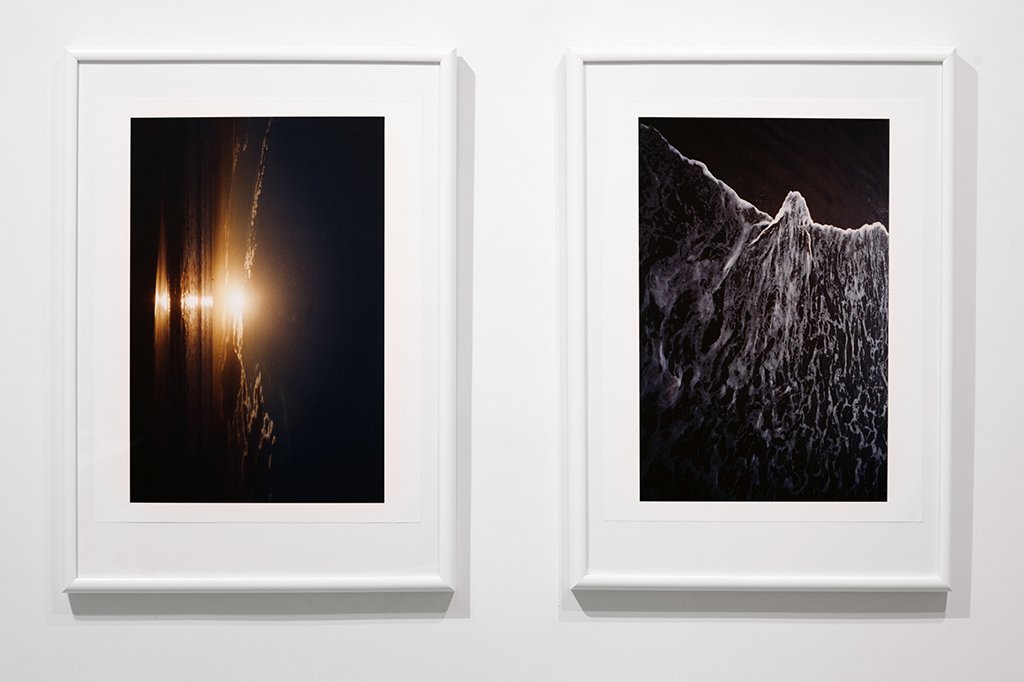 Leah Wellbaum, "The Fucking Ocean, part one; The Fucking Ocean, part two", 2015, Digital Photography