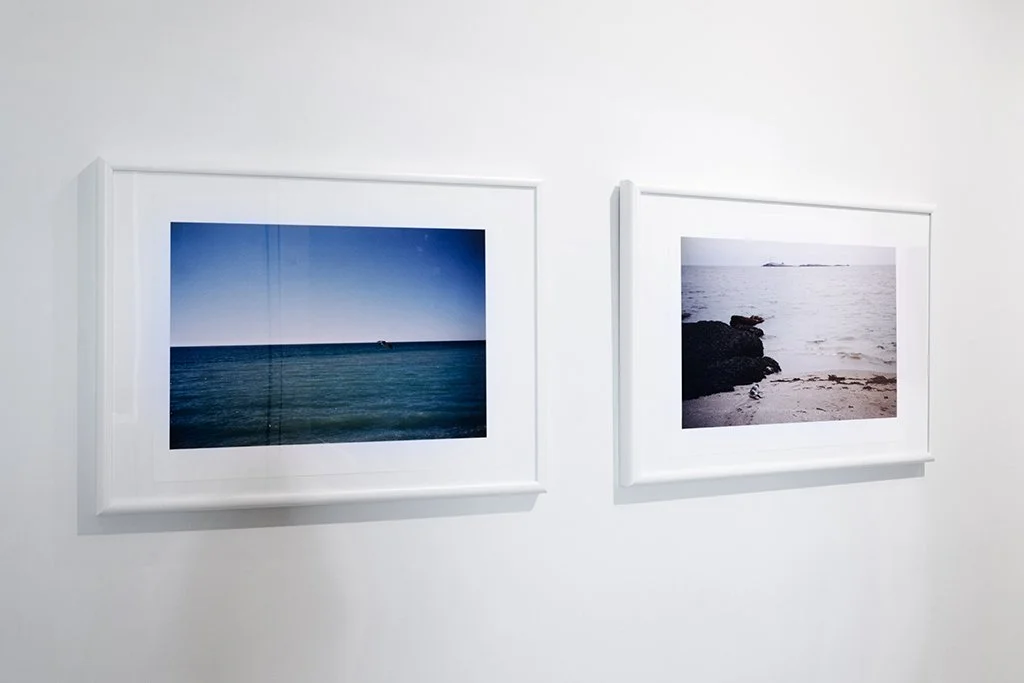 Leah Wellbaum, "The Fucking Ocean, part one; The Fucking Ocean, part two", 2015, Digital Photography