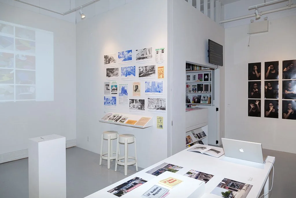 Installation view of Generators, presented at Critical Distance Centre for Curators during the 2015 Toronto Art Book Fair 