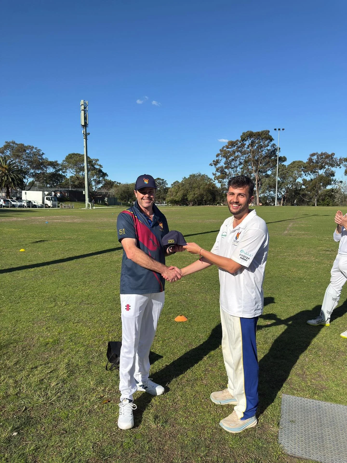 Player Debuts!!

With the MWCA returning to action over the weekend, The Breakers captains were proudly presenting the new boys with their caps. 

Welcome to the club lads!

#224 Luke MAvoy
#226 Dave Dwyer
#230 Aaron Hunt
#231 Prithv Rajshrivastav
#2