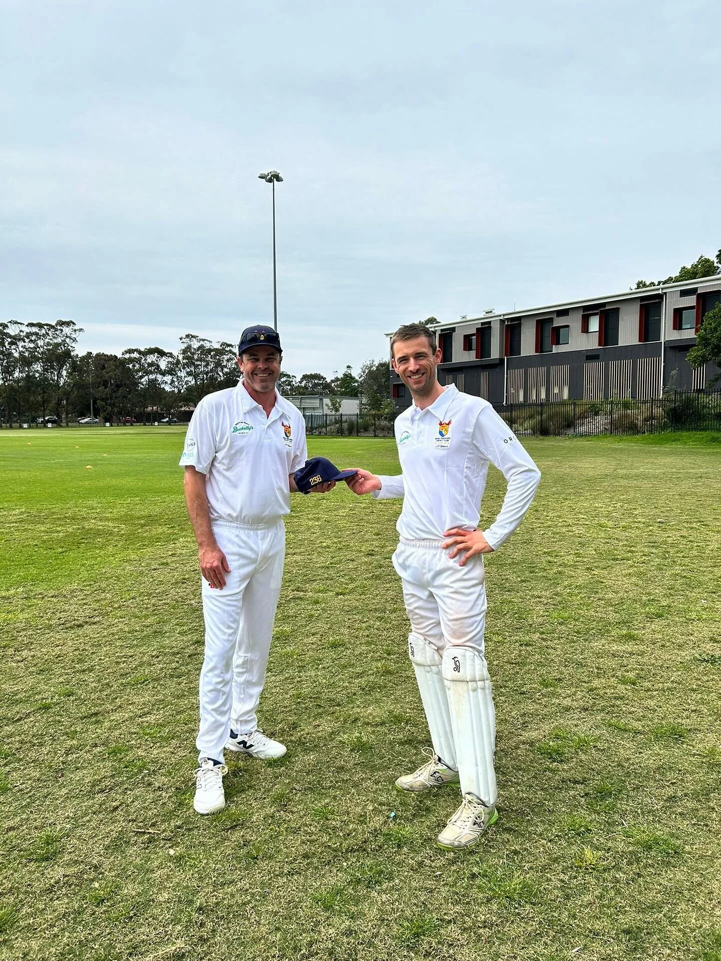Cap presentations! 

Match Day 2 brought more cap presentations for the 2nd XI and 3rd XI. Welcome to the club Faiq, Michael, Rick and George.

#227 Rick Huntington
#232 Faiq Rafiq
#236 Michael Beale
#240 George Hatton