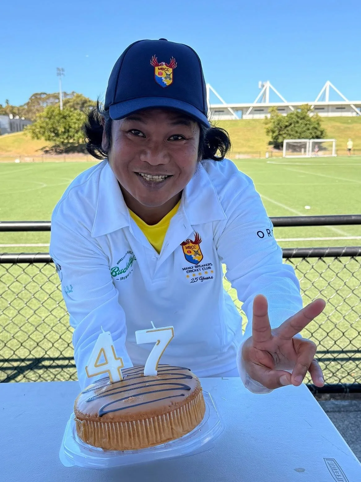 Reminiscing on a weekend of Cricket with the Breakers! Shout out to our very own Simon &ldquo;firecracker&rdquo; Hamilton, celebrated his birthday with 3 wickets, helping 4th grade to a great win!  We welcomed player 239 @benbocarro.  A successful Ma