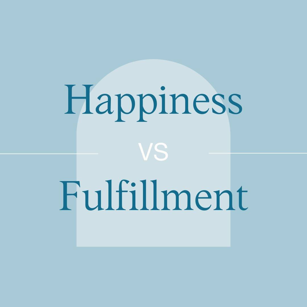 Living a life of constant happiness is different from living a fulfilled life.

Happiness is an emotion that cannot be obtained or set as a goal. It comes from what we are doing, but it doesn't last. Happiness is a basic emotion that we all experienc